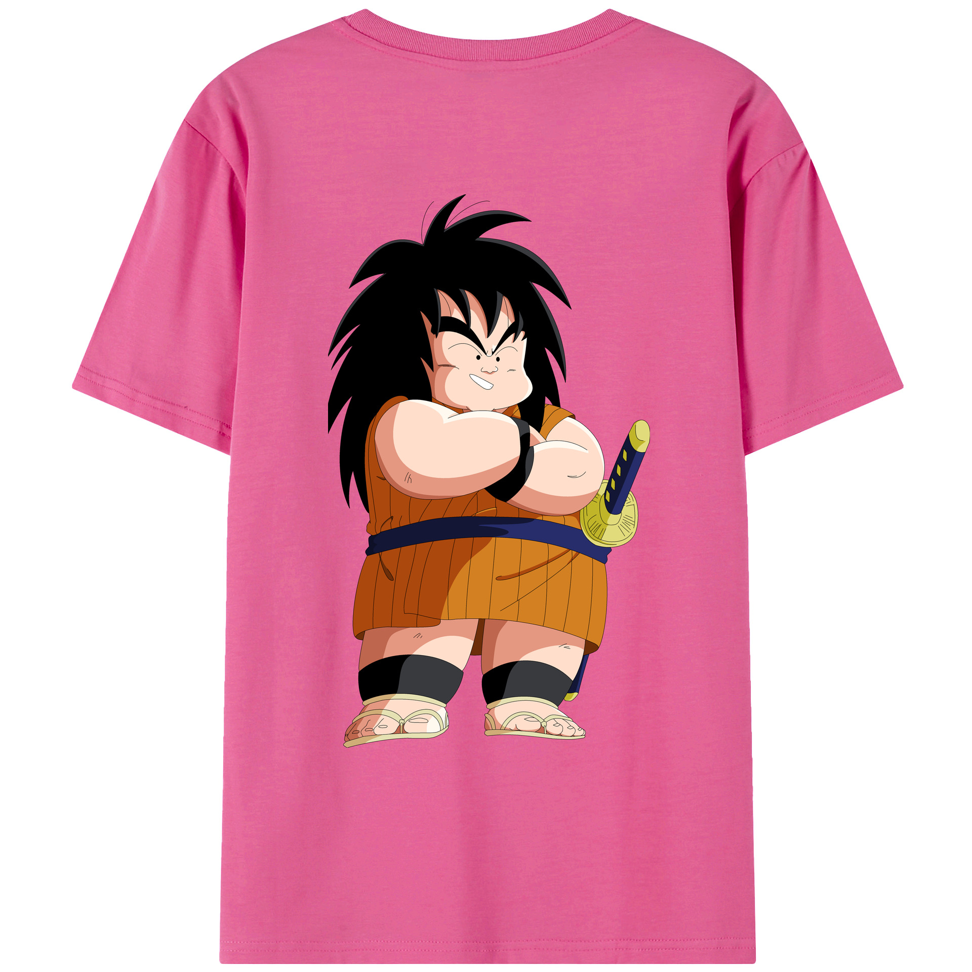 （画像用） ドラゴンボール やじろべえ DRAGON BALL Yajirobe レディース半袖Tシャツ(バックプリント)