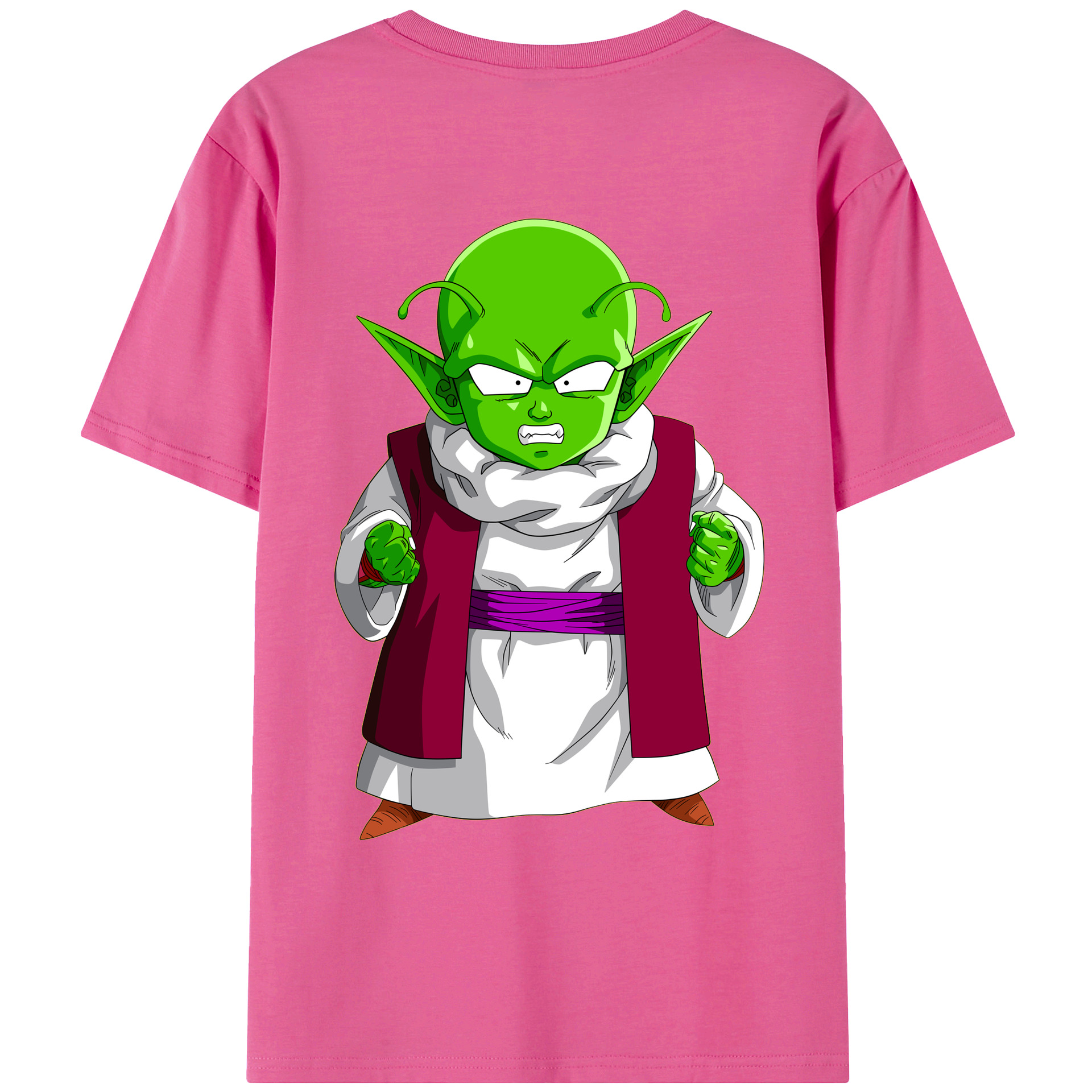 （画像用） ドラゴンボール ピッコロ DRAGON BALL Piccolo レディース半袖Tシャツ(バックプリント)