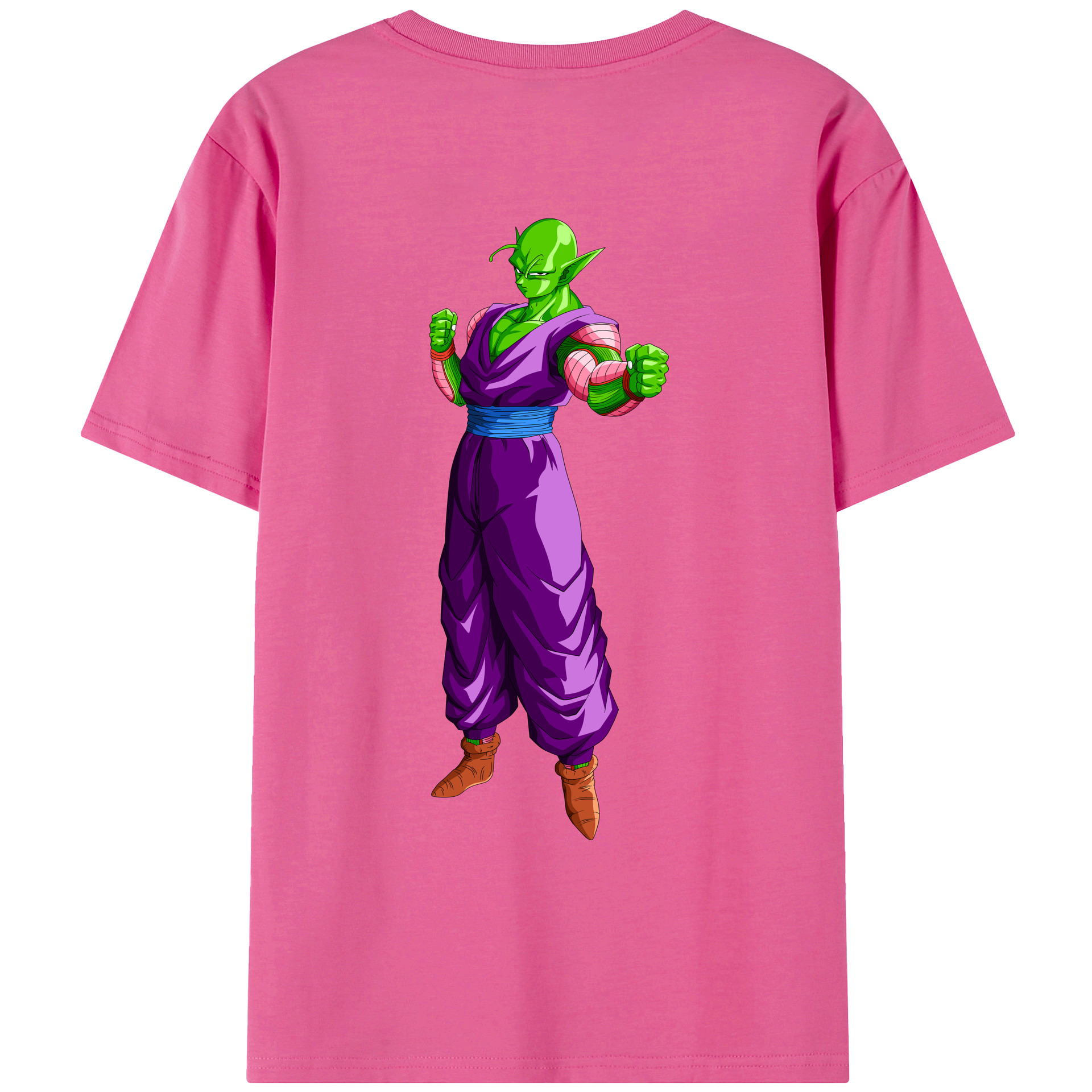 （画像用） ドラゴンボール ピッコロ DRAGON BALL Piccolo レディース半袖Tシャツ(バックプリント)
