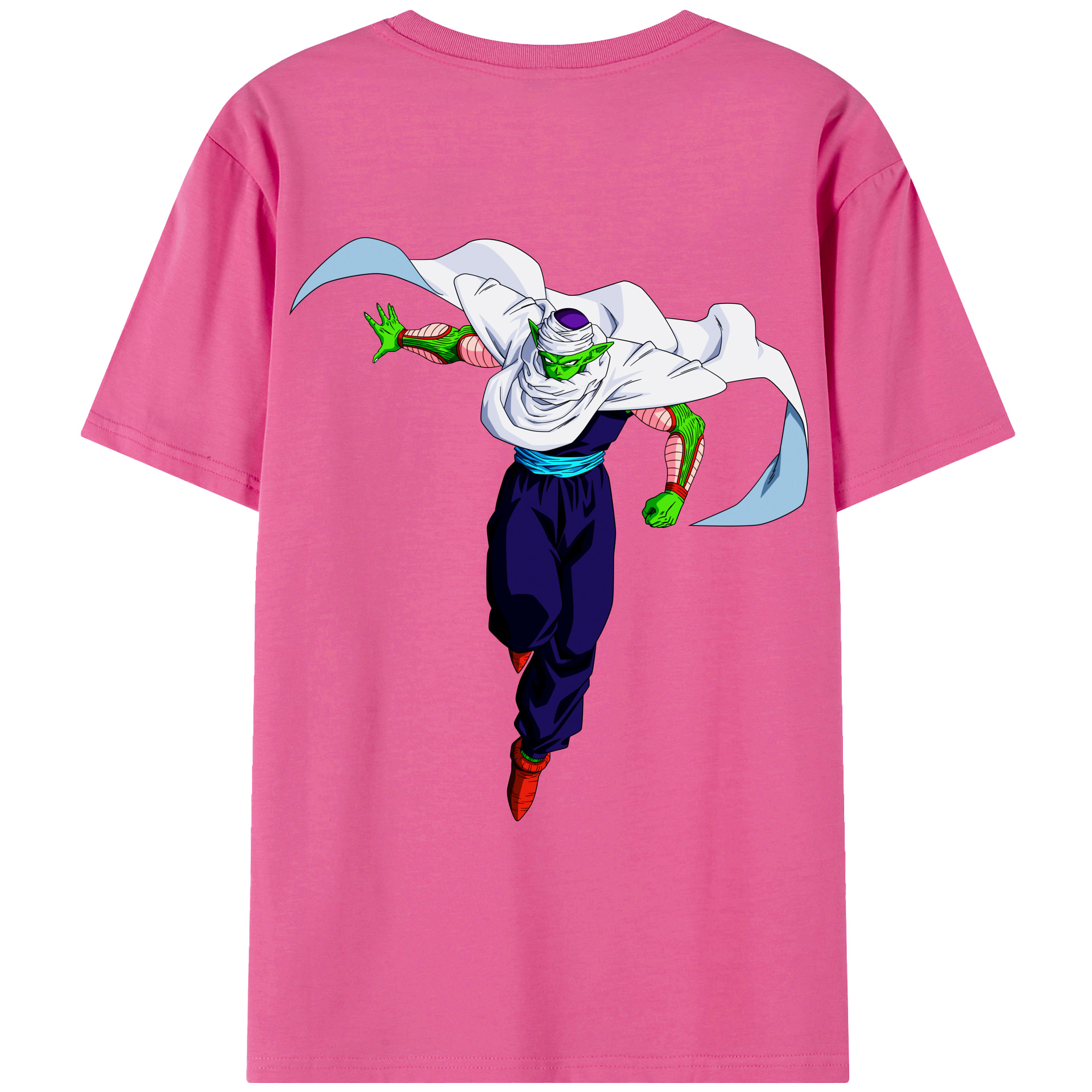 （画像用） ドラゴンボール ピッコロ DRAGON BALL Piccolo レディース半袖Tシャツ(バックプリント)