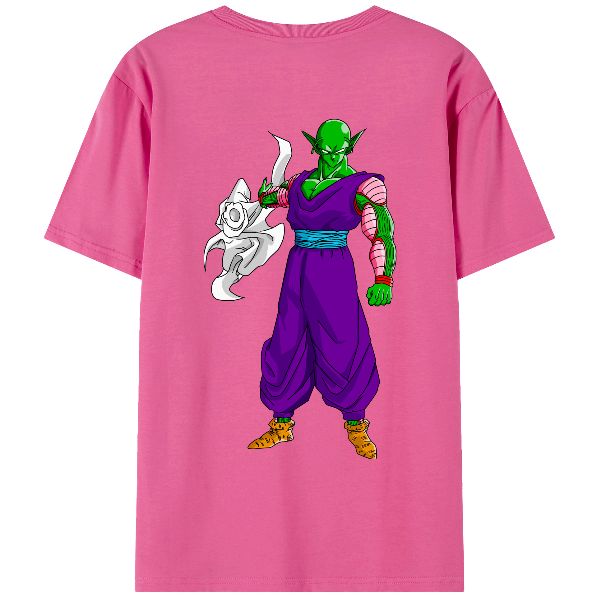 （画像用） ドラゴンボール ピッコロ DRAGON BALL Piccolo レディース半袖Tシャツ(バックプリント)