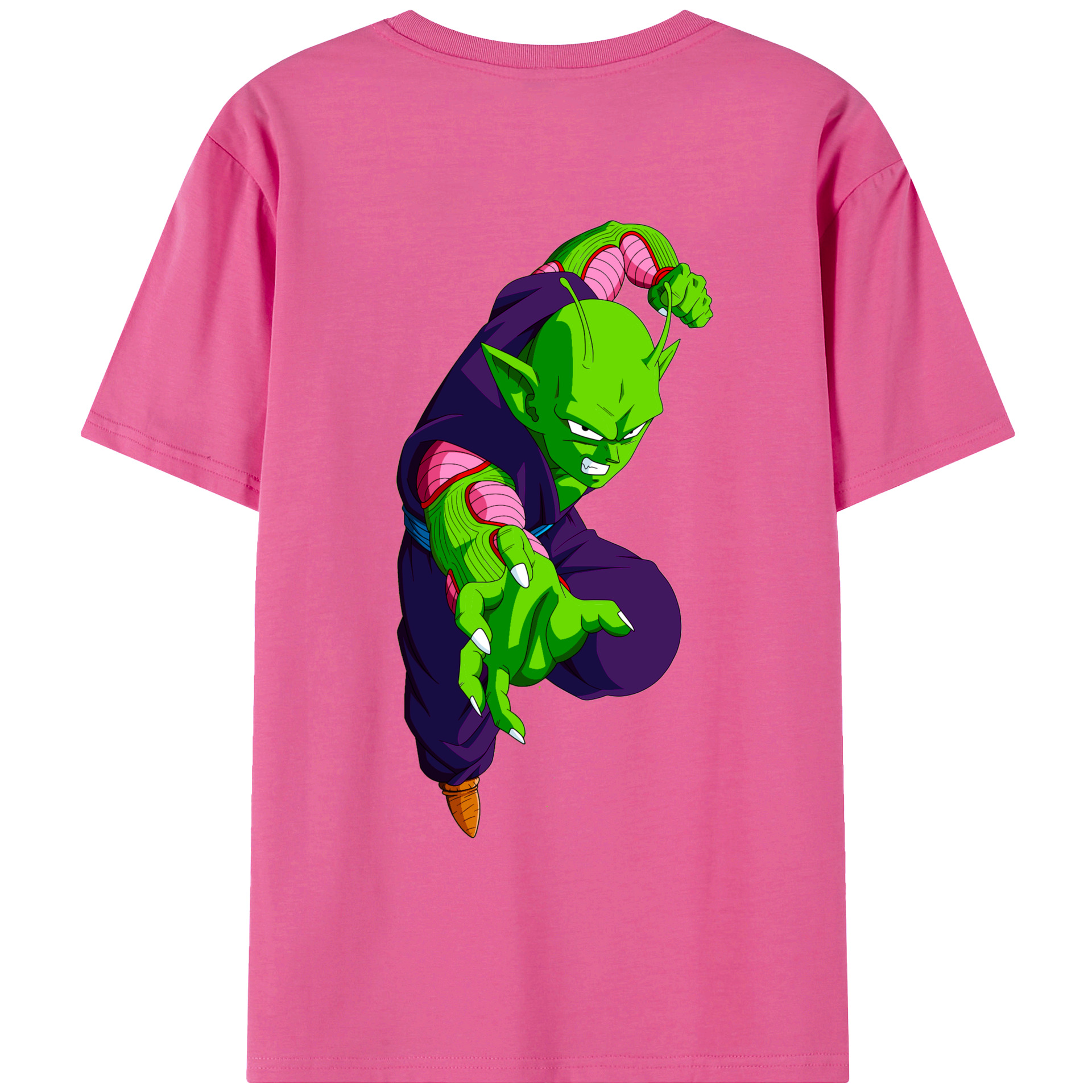 （画像用） ドラゴンボール ピッコロ DRAGON BALL Piccolo レディース半袖Tシャツ(バックプリント)