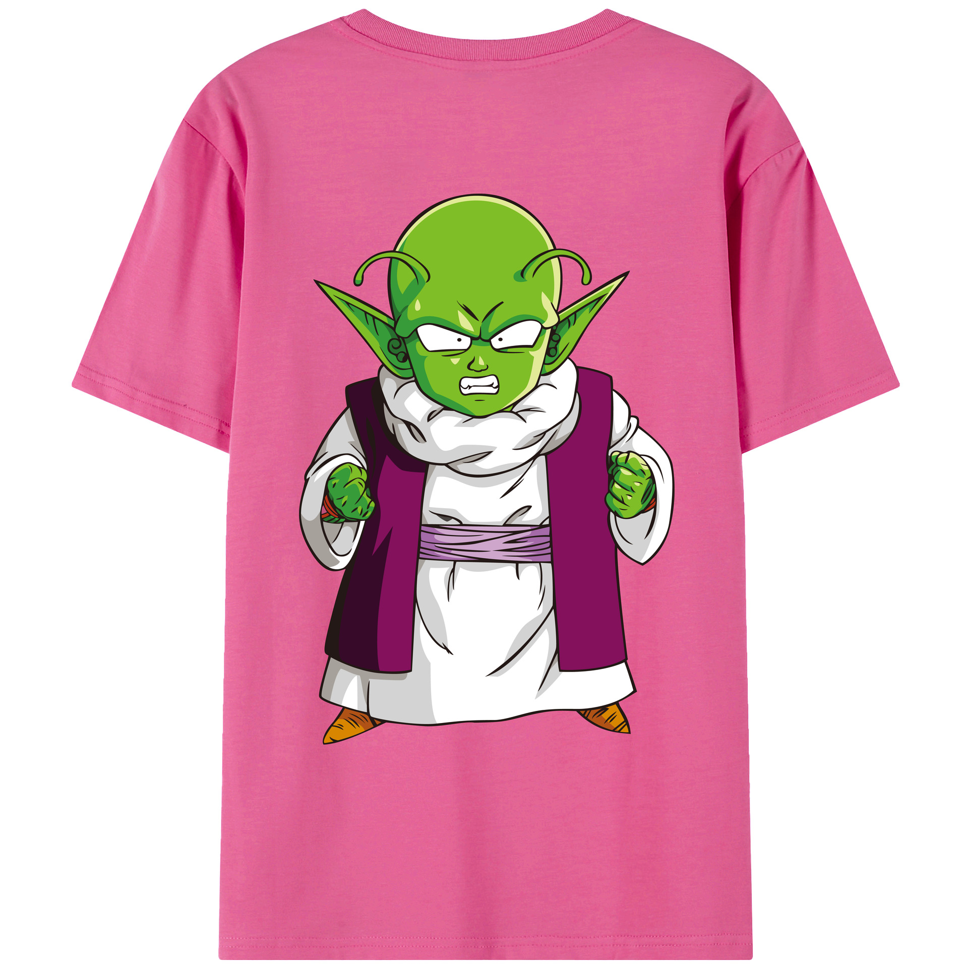 （画像用） ドラゴンボール ピッコロ DRAGON BALL Piccolo レディース半袖Tシャツ(バックプリント)