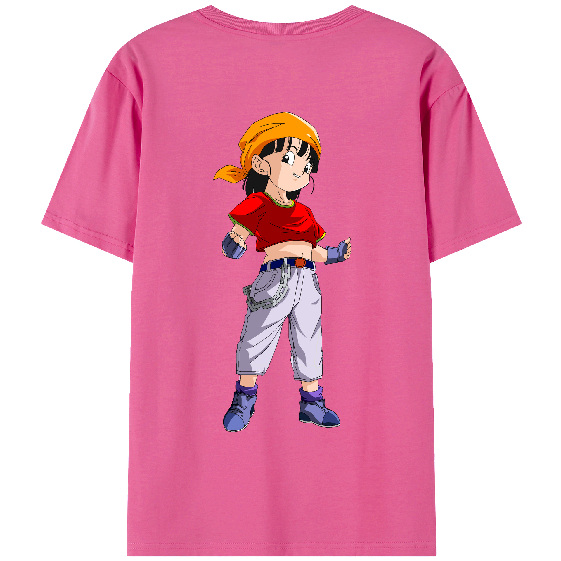 （画像用） ドラゴンボール パン DRAGON BALL Pan レディース半袖Tシャツ(バックプリント)