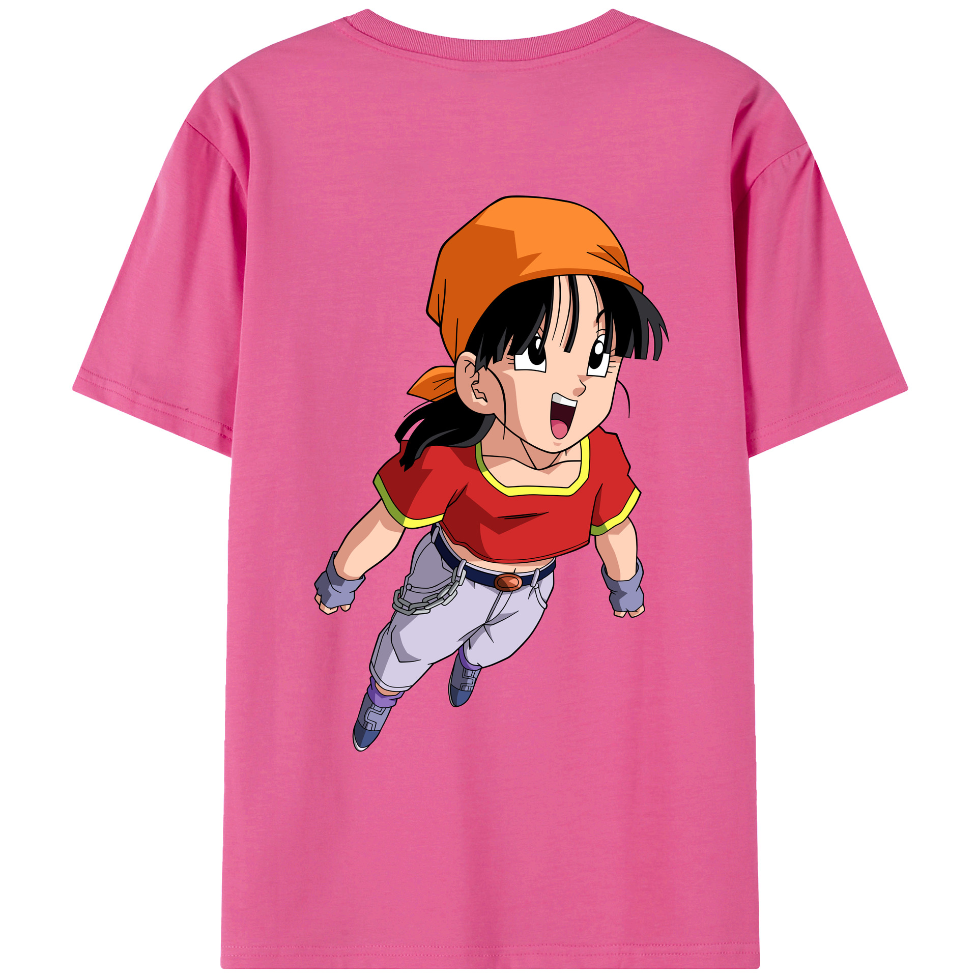 （画像用） ドラゴンボール パン DRAGON BALL Pan レディース半袖Tシャツ(バックプリント)
