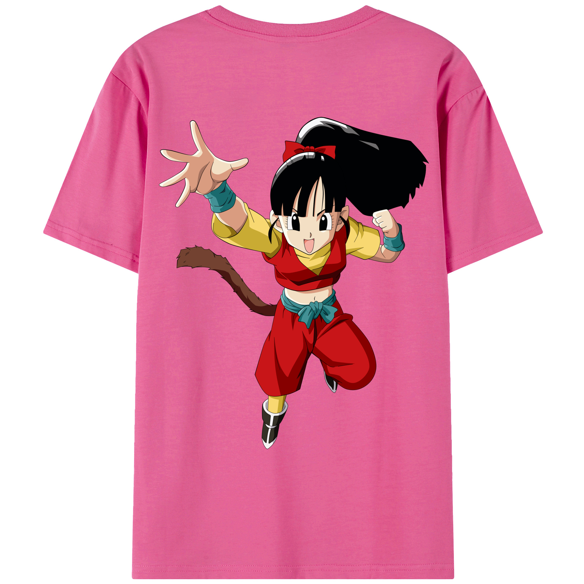 （画像用） ドラゴンボール パン DRAGON BALL Pan レディース半袖Tシャツ(バックプリント)