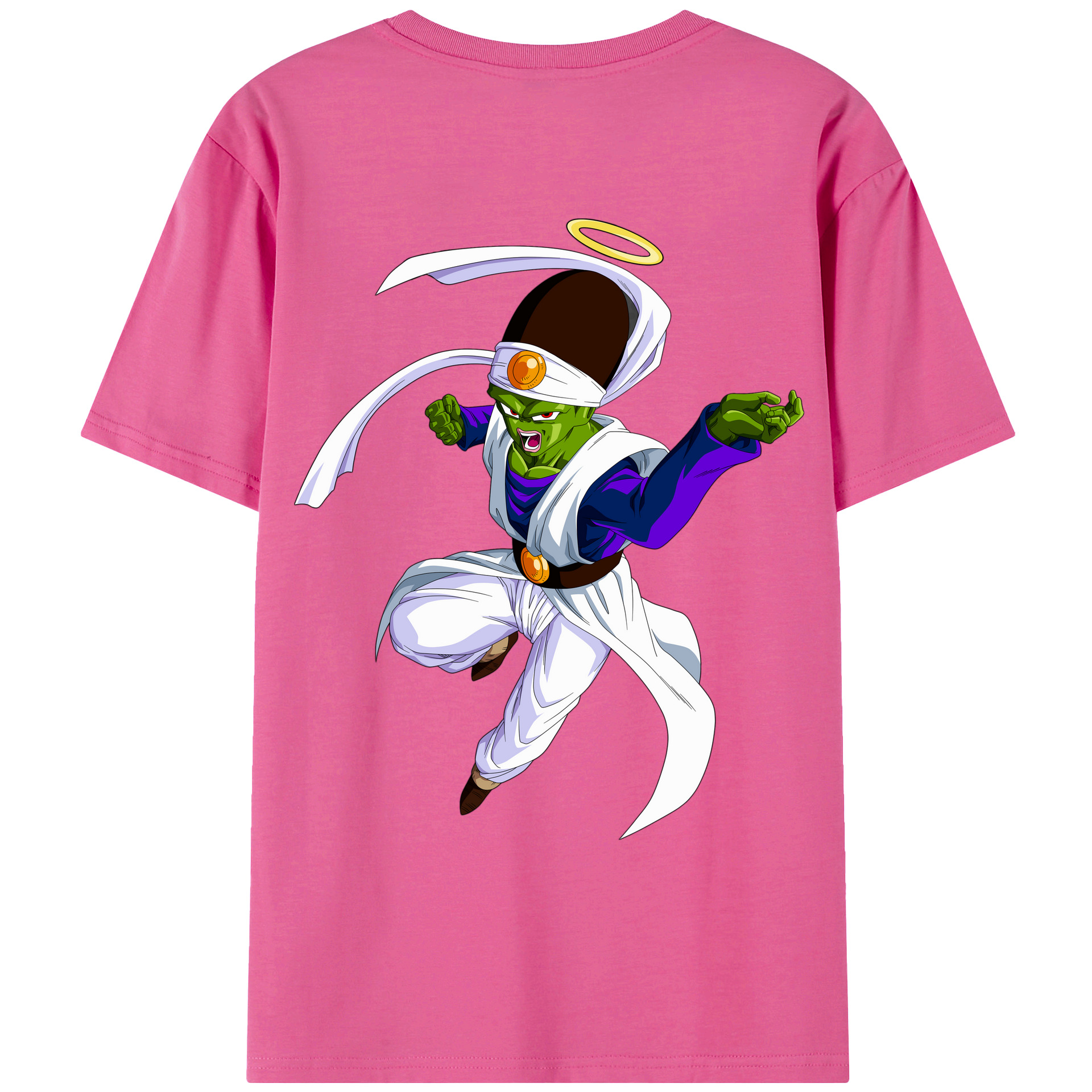 （画像用） ドラゴンボール パイクーハン DRAGON BALL Pikkon レディース半袖Tシャツ(バックプリント)
