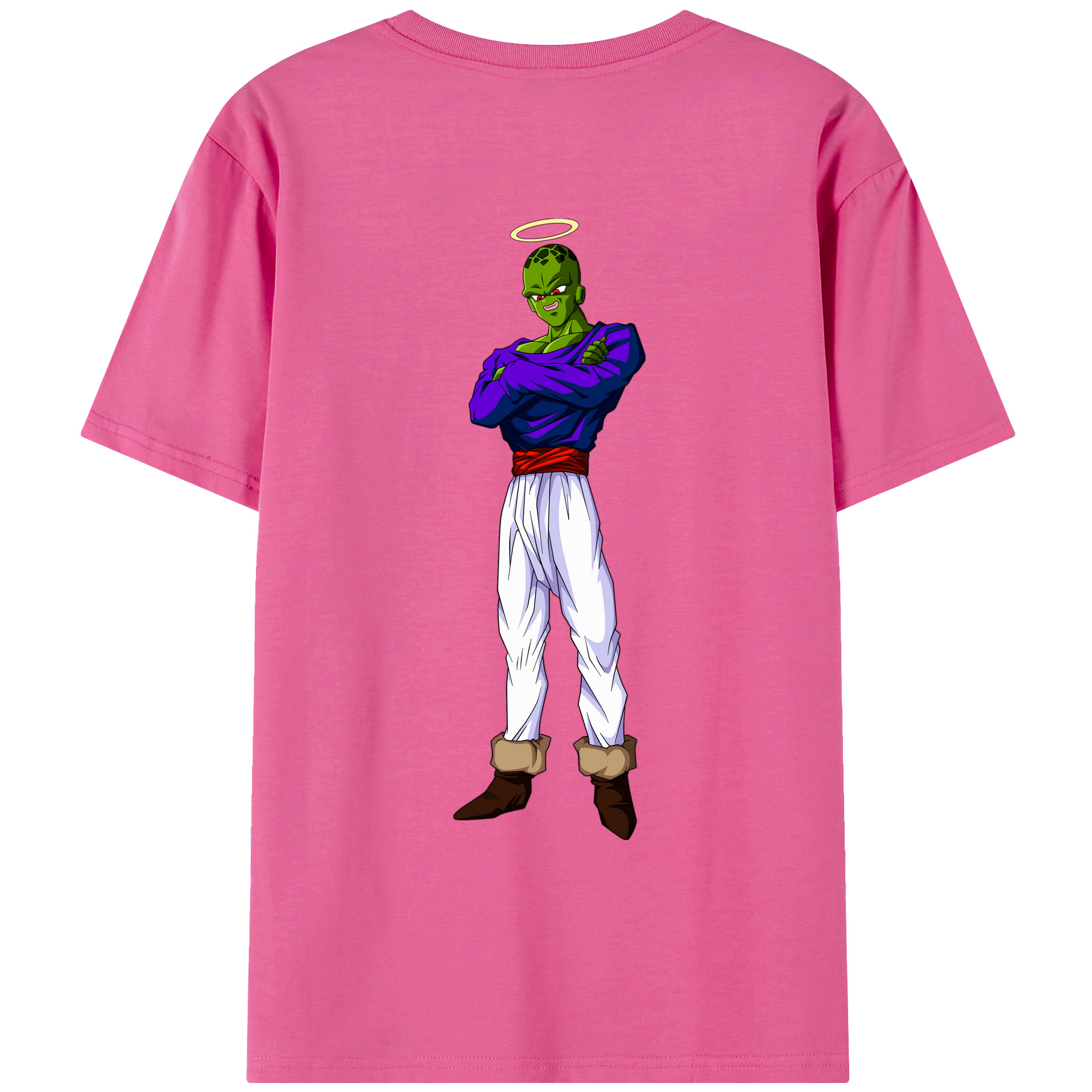 （画像用） ドラゴンボール パイクーハン DRAGON BALL Pikkon レディース半袖Tシャツ(バックプリント)