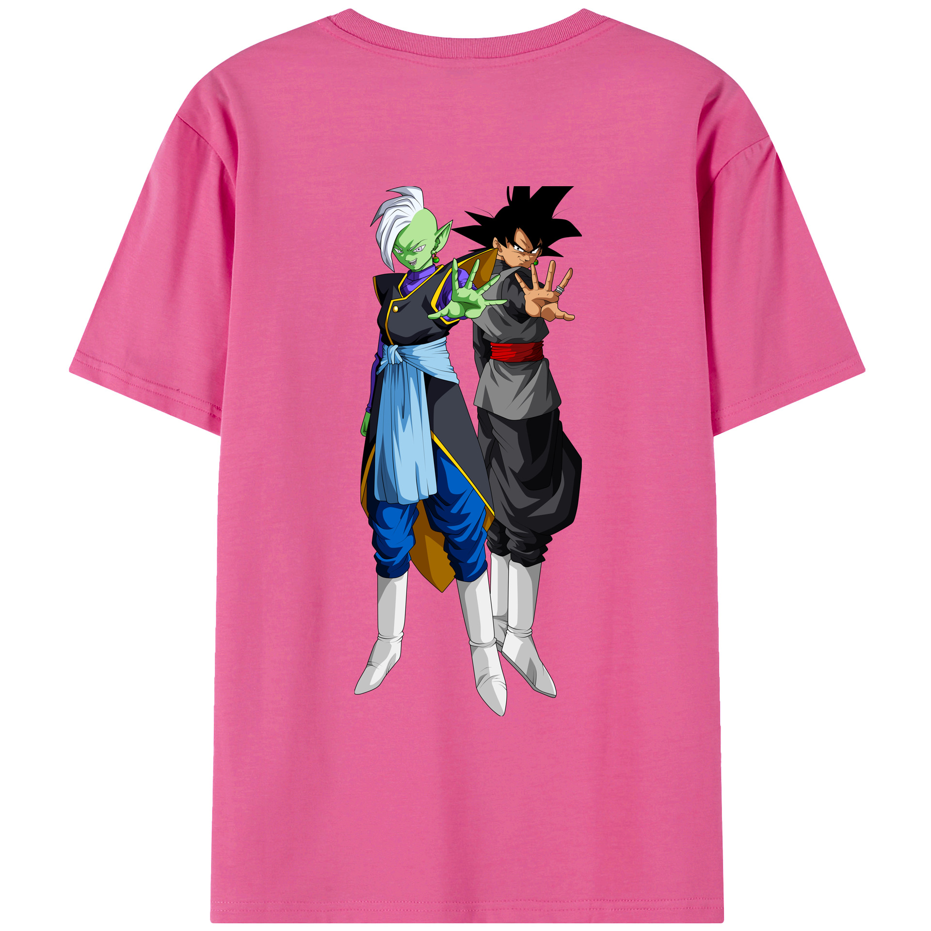 （画像用） ドラゴンボール DRAGON BALL レディース半袖Tシャツ(バックプリント)