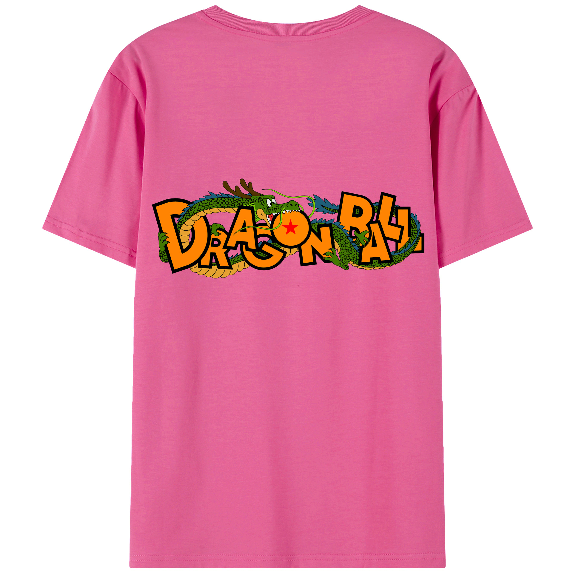 （画像用） ドラゴンボール DRAGON BALL レディース半袖Tシャツ(バックプリント)