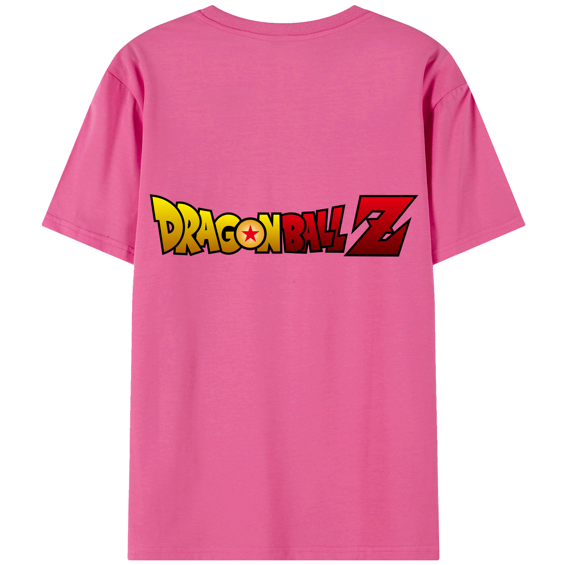 （画像用） ドラゴンボール DRAGON BALL レディース半袖Tシャツ(バックプリント)