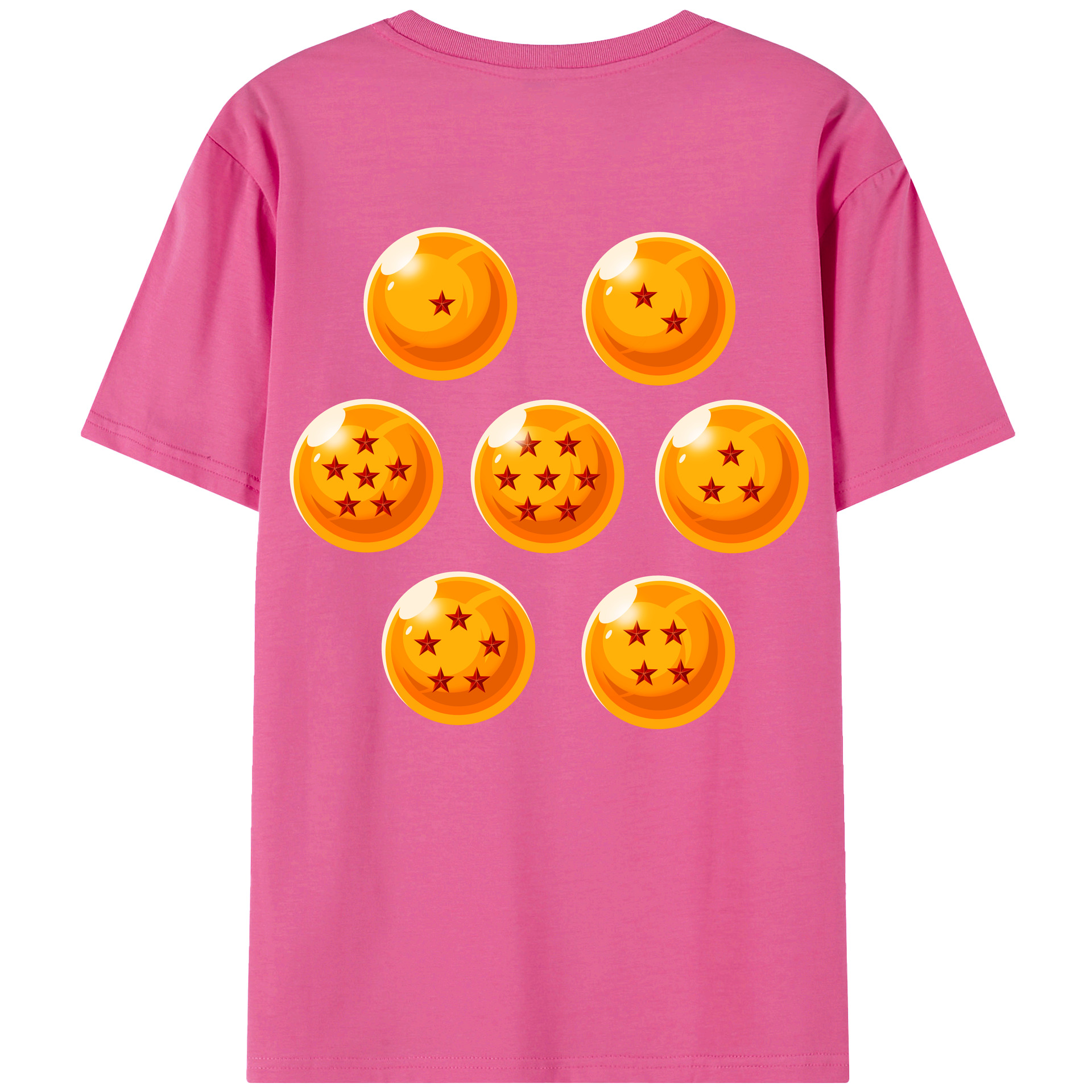 （画像用） ドラゴンボール DRAGON BALL レディース半袖Tシャツ(バックプリント)