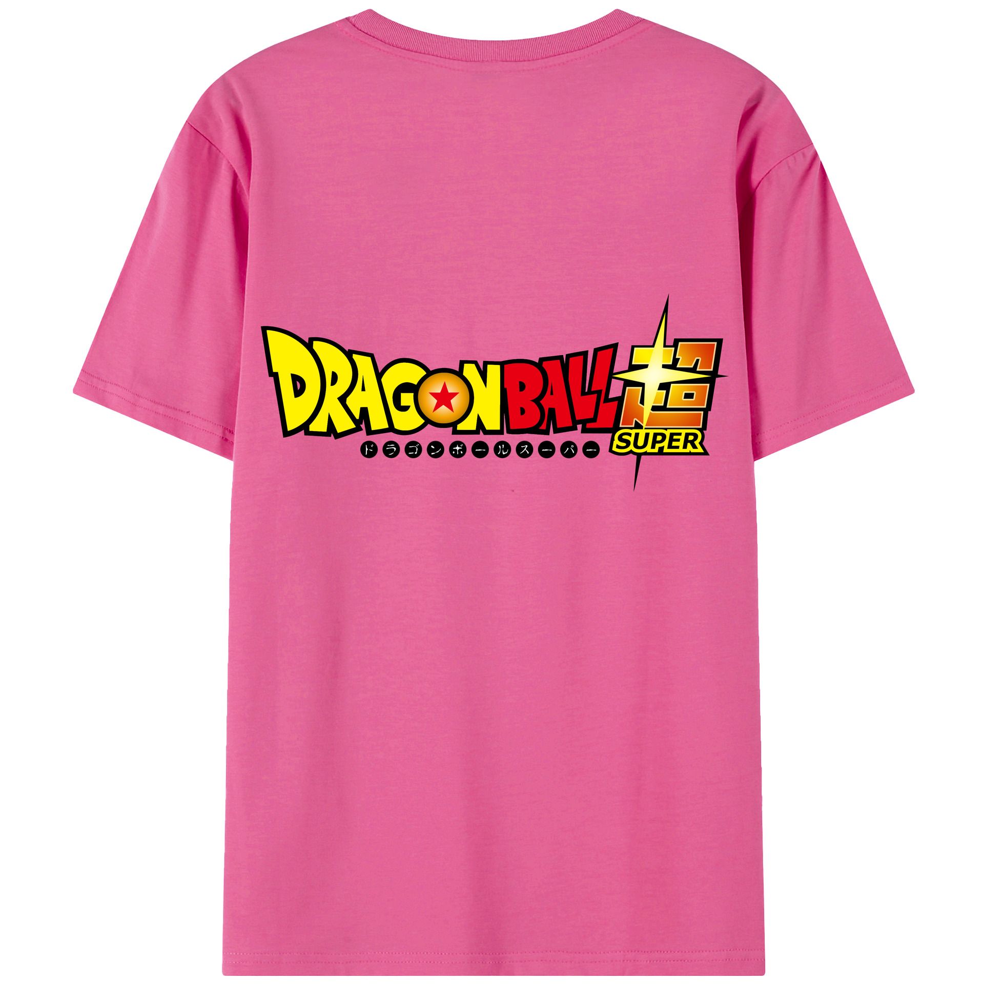 （画像用） ドラゴンボール DRAGON BALL レディース半袖Tシャツ(バックプリント)