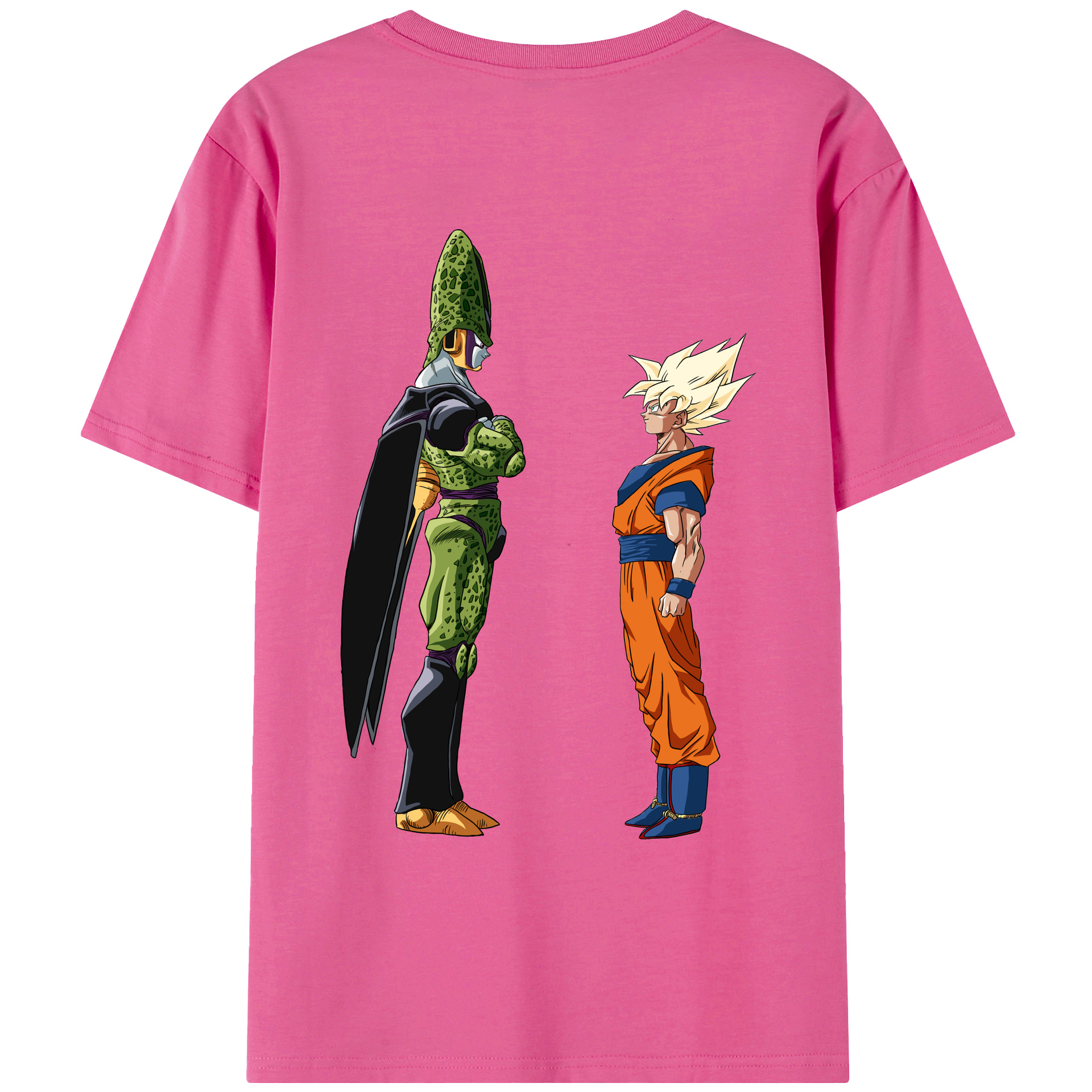 （画像用） ドラゴンボール DRAGON BALL レディース半袖Tシャツ(バックプリント)