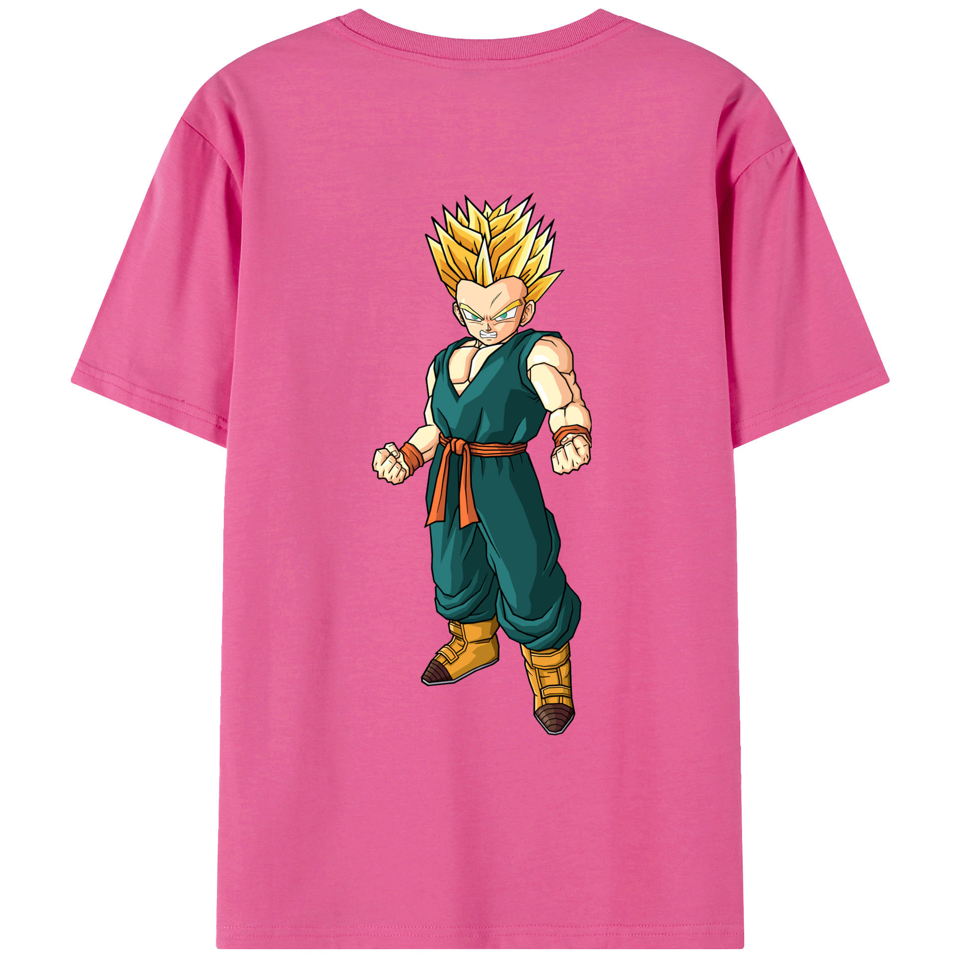 （画像用） ドラゴンボール DRAGON BALL レディース半袖Tシャツ(バックプリント)