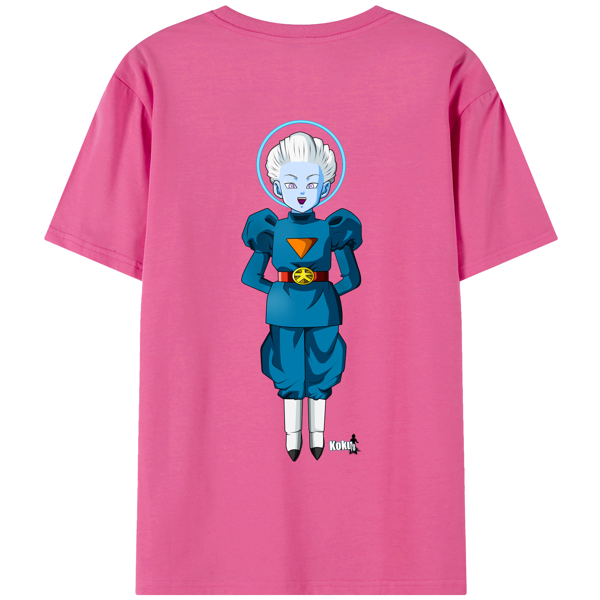 （画像用） ドラゴンボール DRAGON BALL レディース半袖Tシャツ(バックプリント)