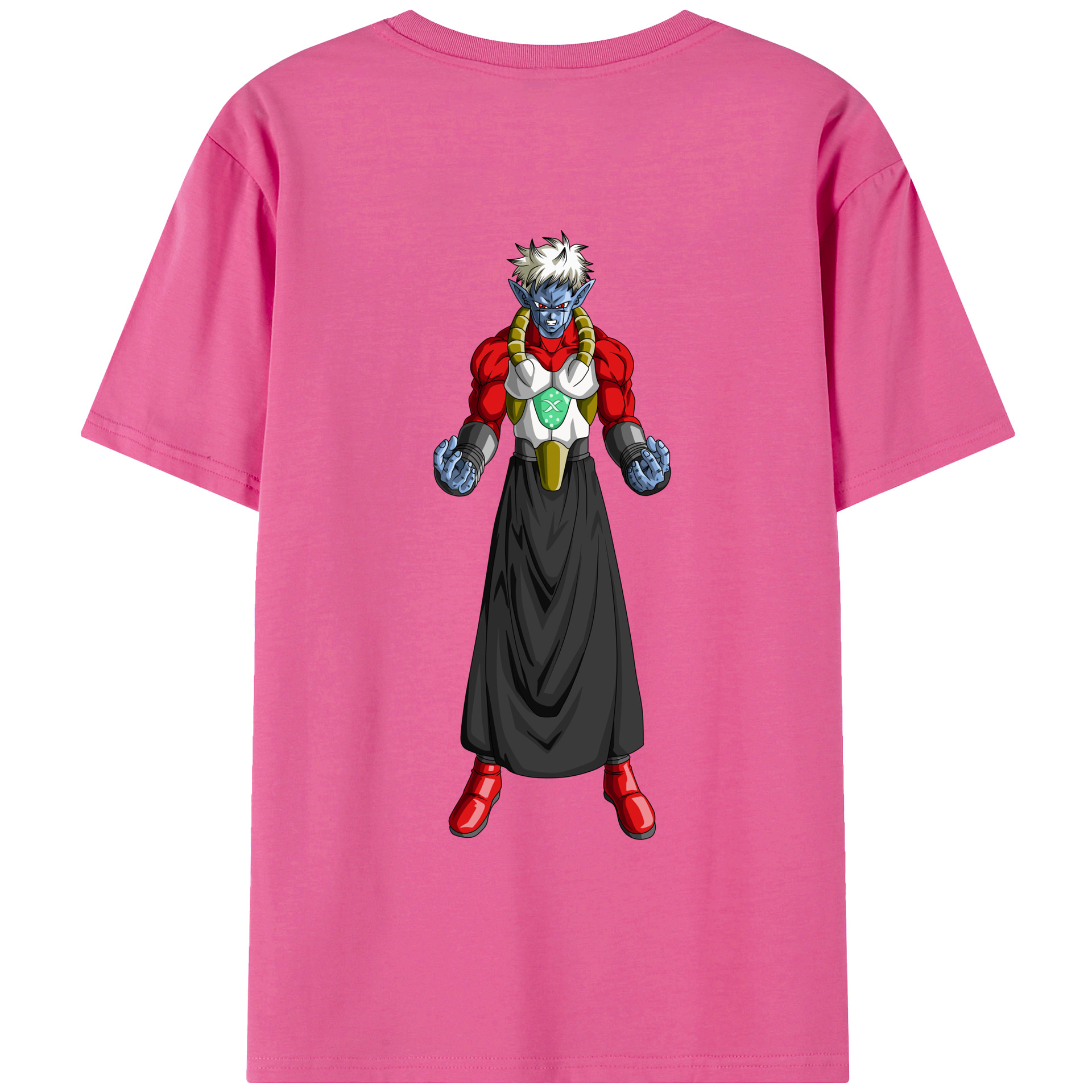 （画像用） ドラゴンボール DRAGON BALL レディース半袖Tシャツ(バックプリント)