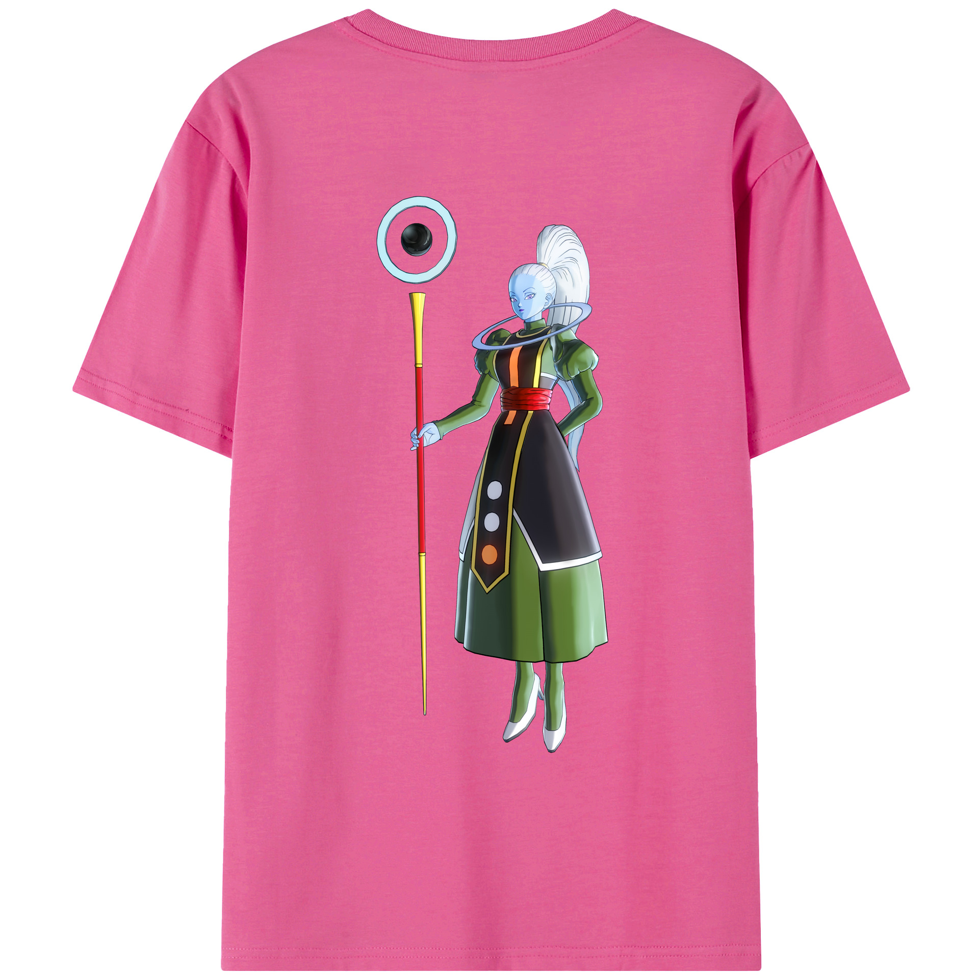 （画像用） ドラゴンボール DRAGON BALL レディース半袖Tシャツ(バックプリント)