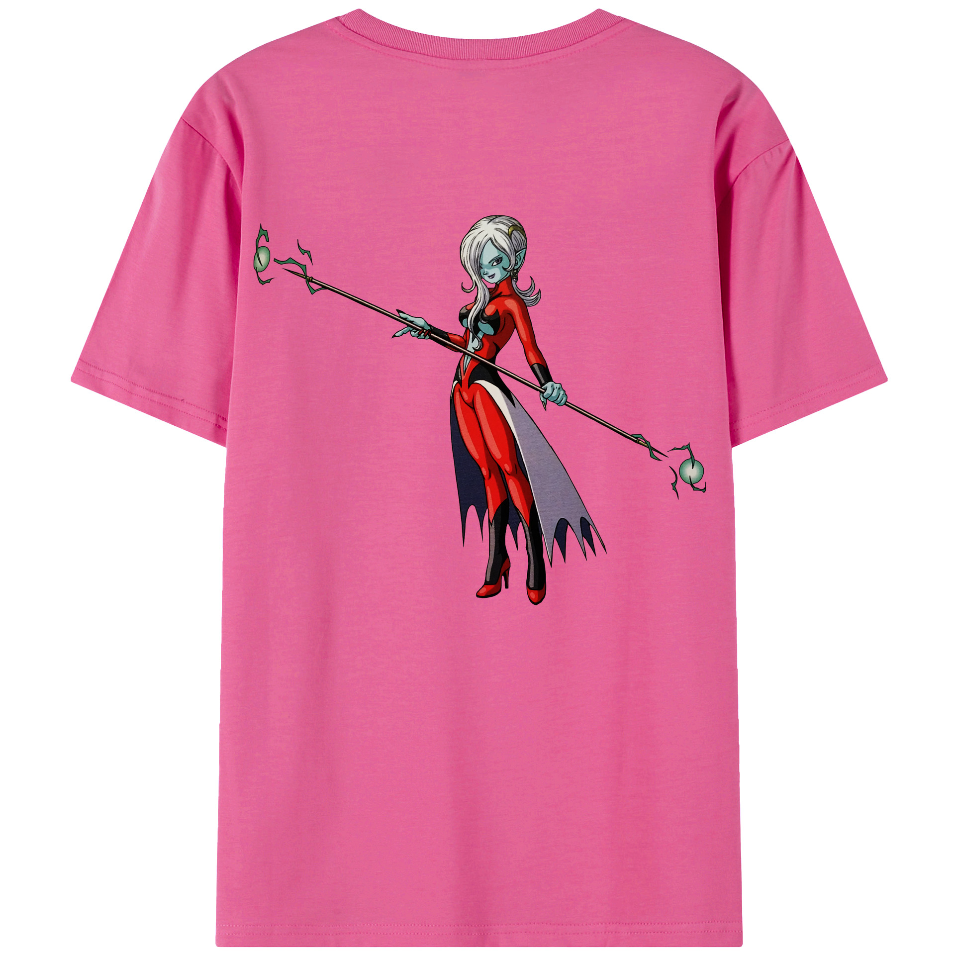 （画像用） ドラゴンボール DRAGON BALL レディース半袖Tシャツ(バックプリント)