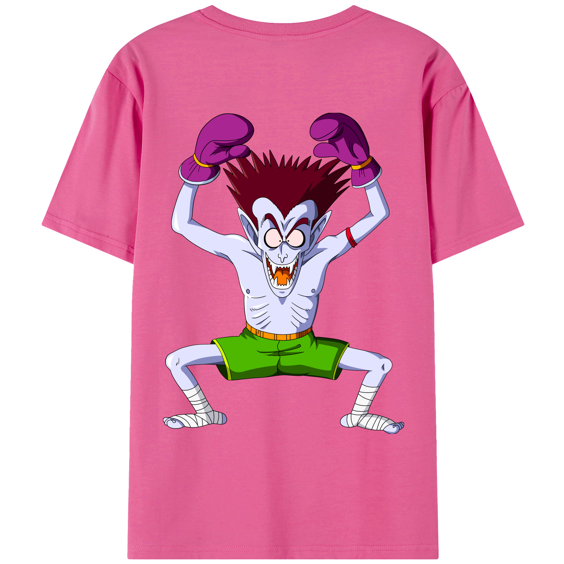 （画像用） ドラゴンボール DRAGON BALL レディース半袖Tシャツ(バックプリント)