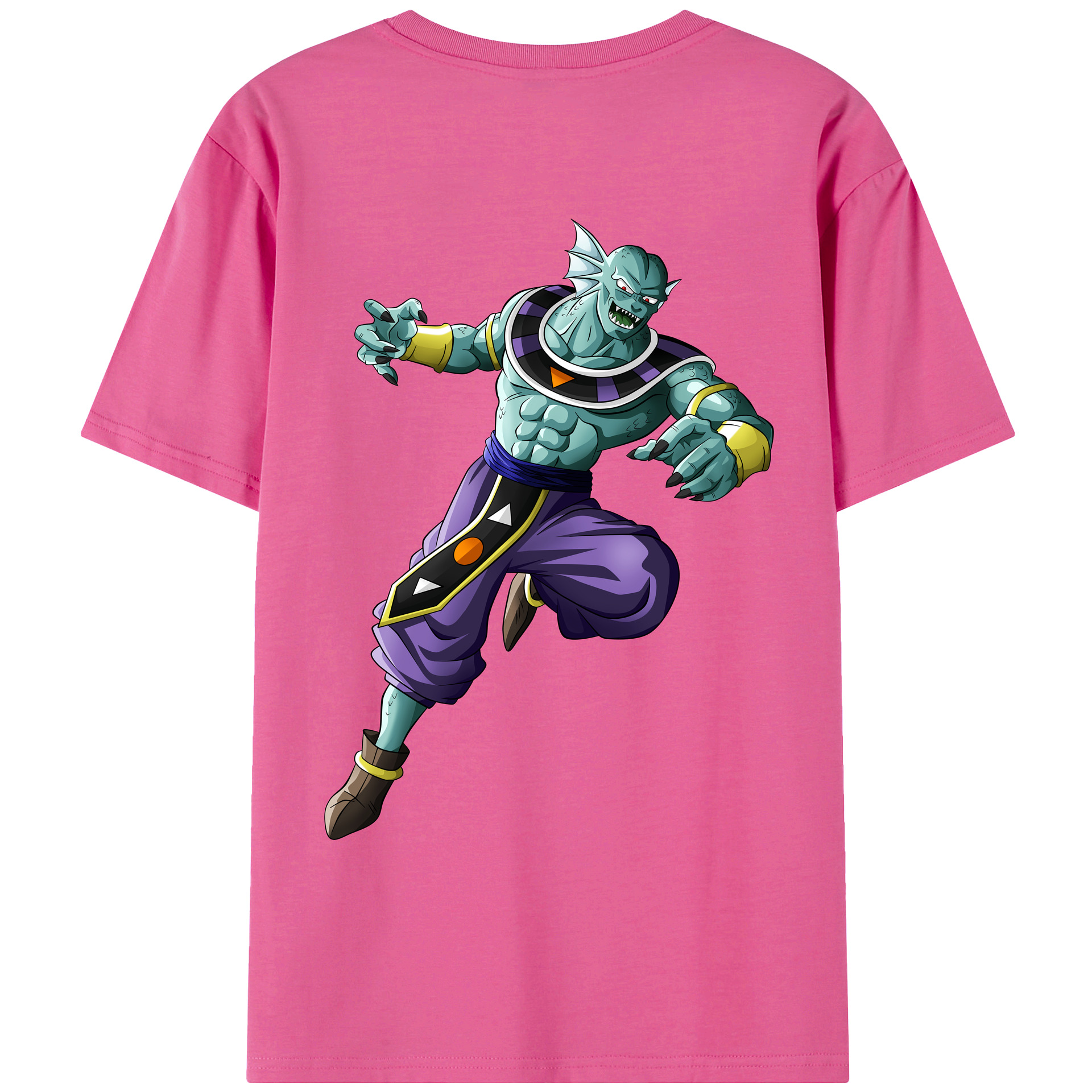 （画像用） ドラゴンボール DRAGON BALL レディース半袖Tシャツ(バックプリント)