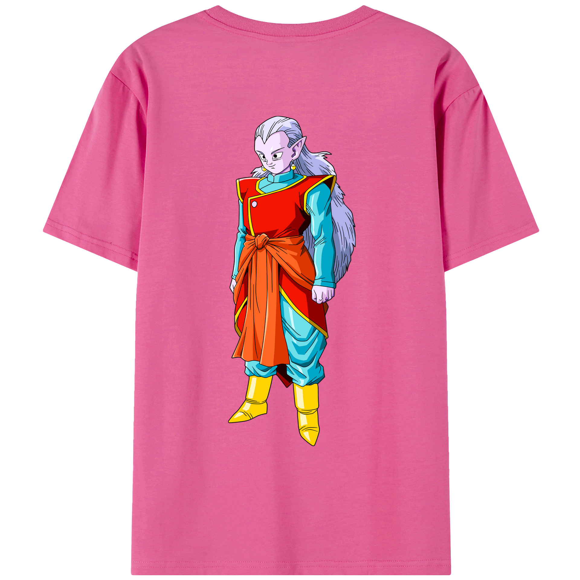 （画像用） ドラゴンボール DRAGON BALL レディース半袖Tシャツ(バックプリント)