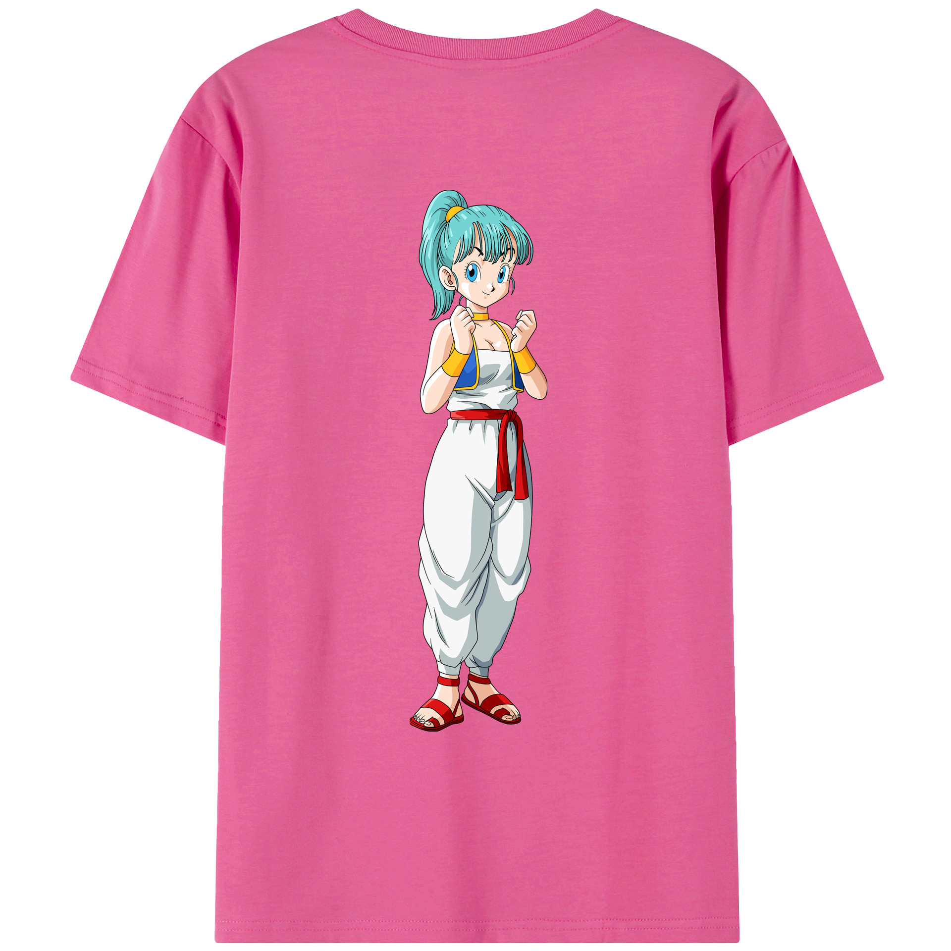 （画像用） ドラゴンボール DRAGON BALL レディース半袖Tシャツ(バックプリント)