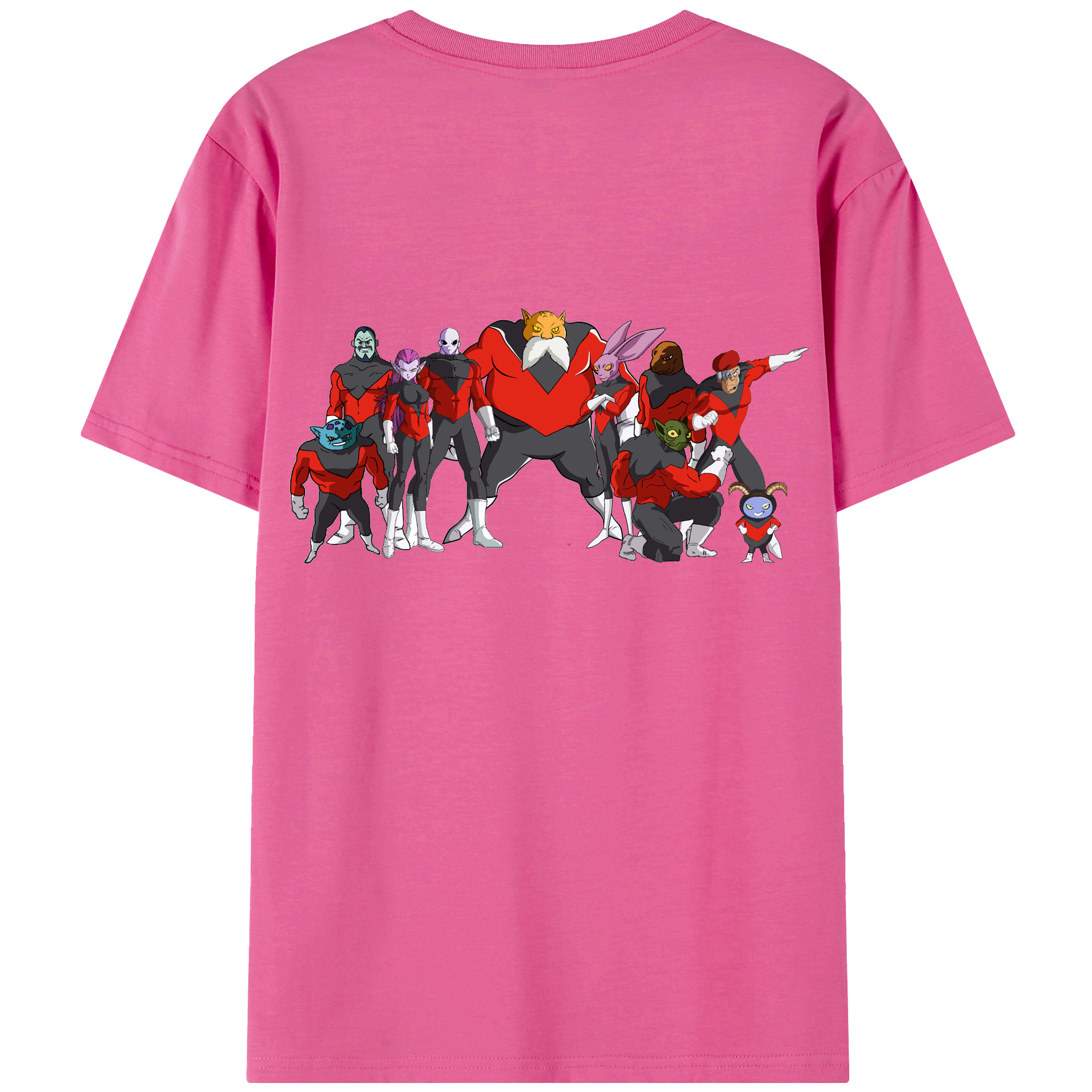 （画像用） ドラゴンボール DRAGON BALL レディース半袖Tシャツ(バックプリント)