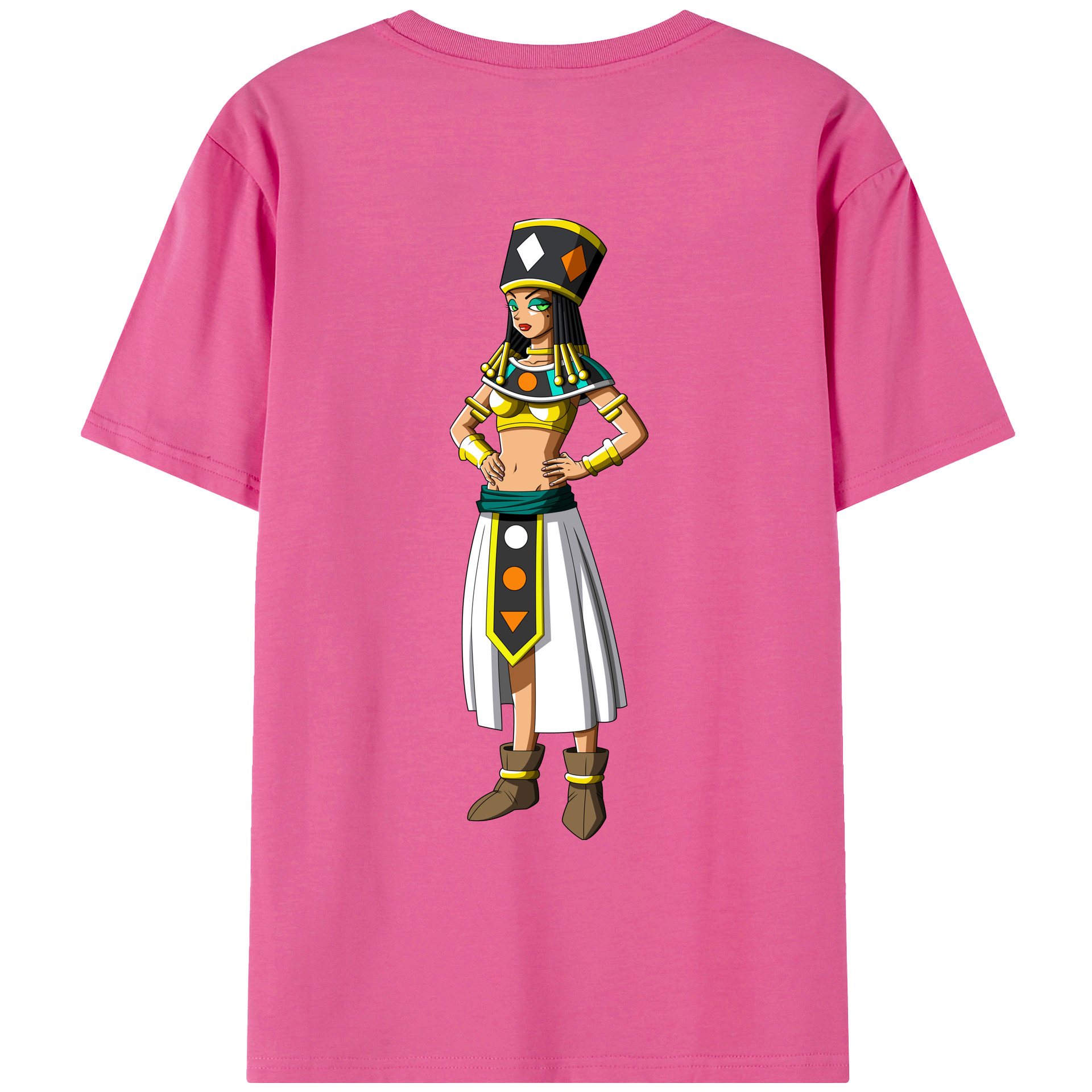 （画像用） ドラゴンボール DRAGON BALL レディース半袖Tシャツ(バックプリント)