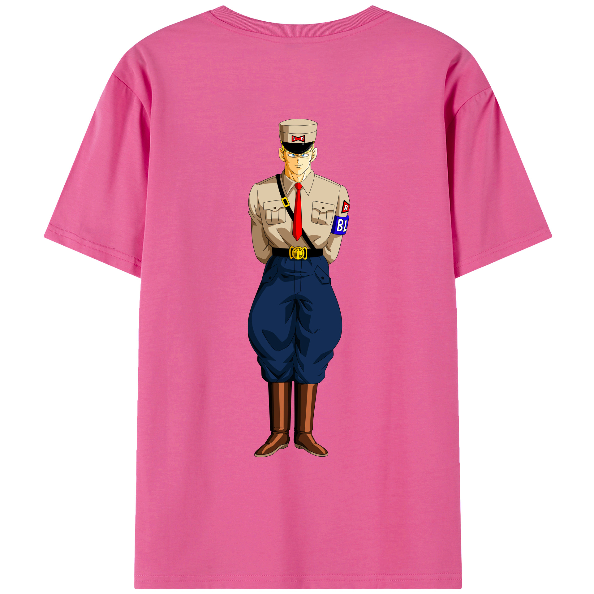 （画像用） ドラゴンボール DRAGON BALL レディース半袖Tシャツ(バックプリント)