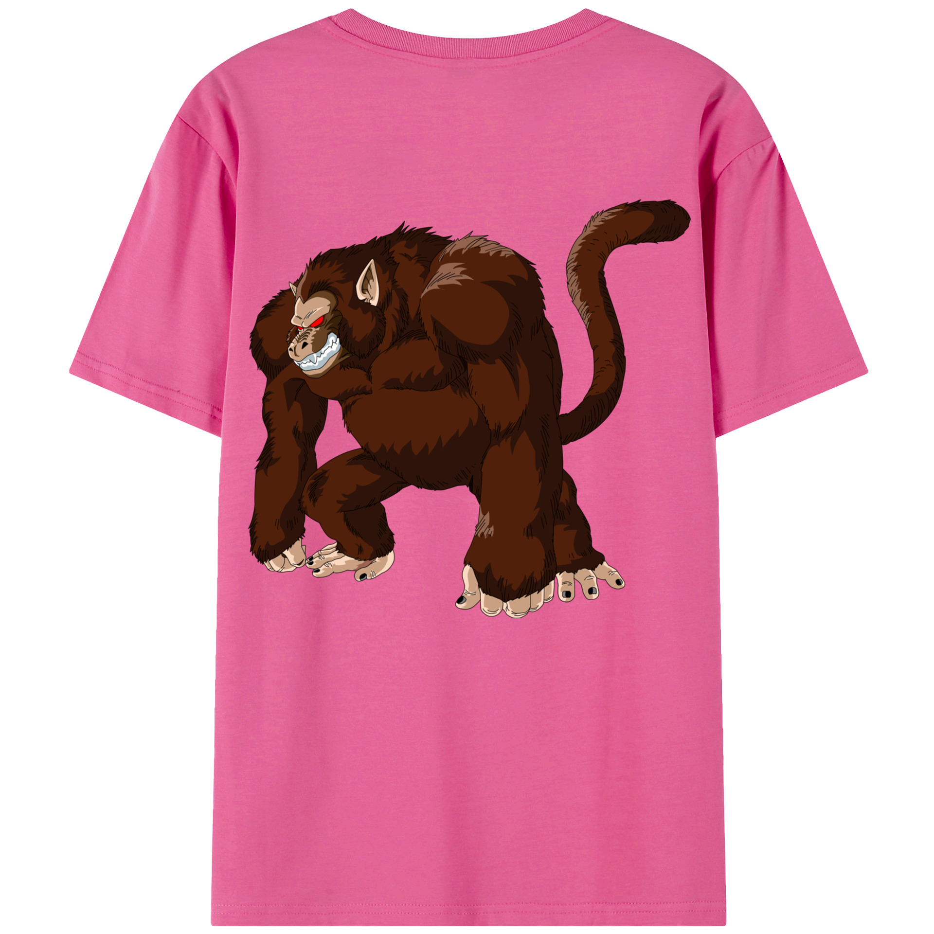 （画像用） ドラゴンボール DRAGON BALL レディース半袖Tシャツ(バックプリント)