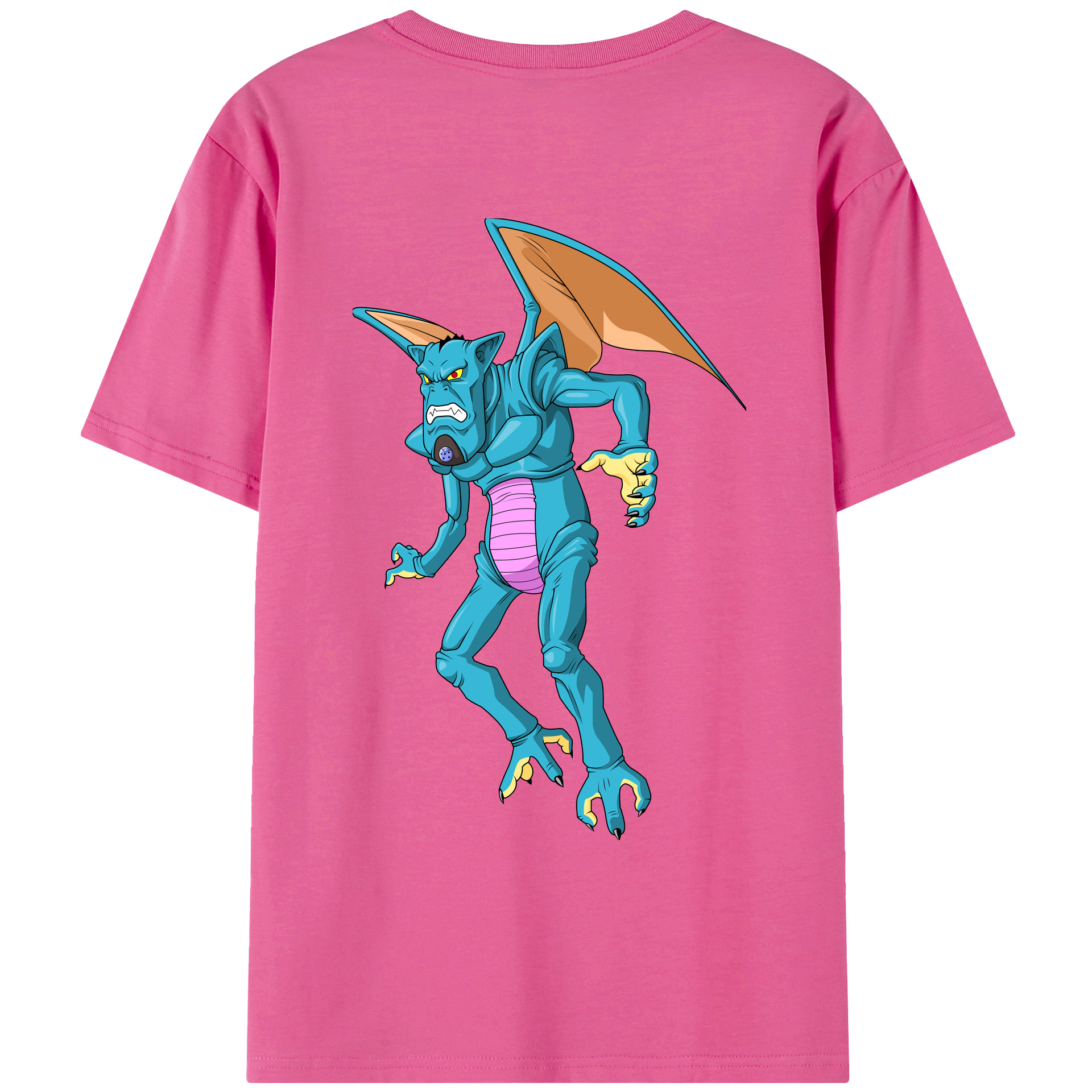 （画像用） ドラゴンボール DRAGON BALL レディース半袖Tシャツ(バックプリント)