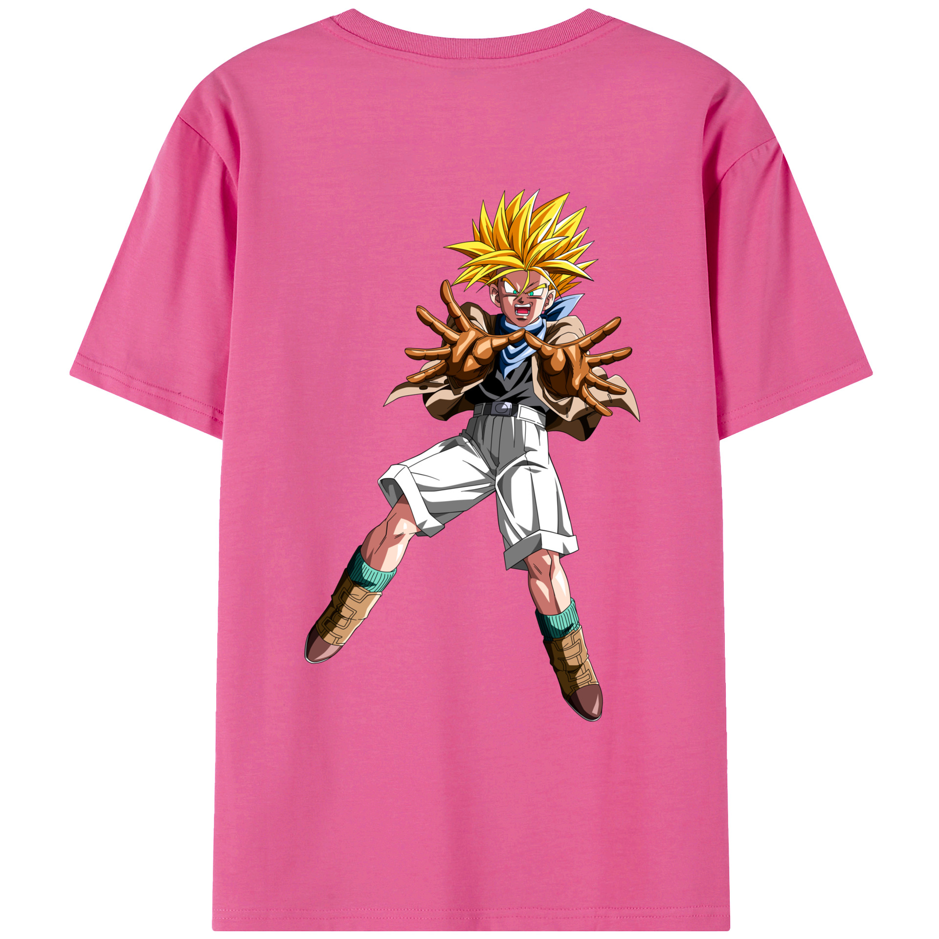 （画像用） ドラゴンボール DRAGON BALL レディース半袖Tシャツ(バックプリント)