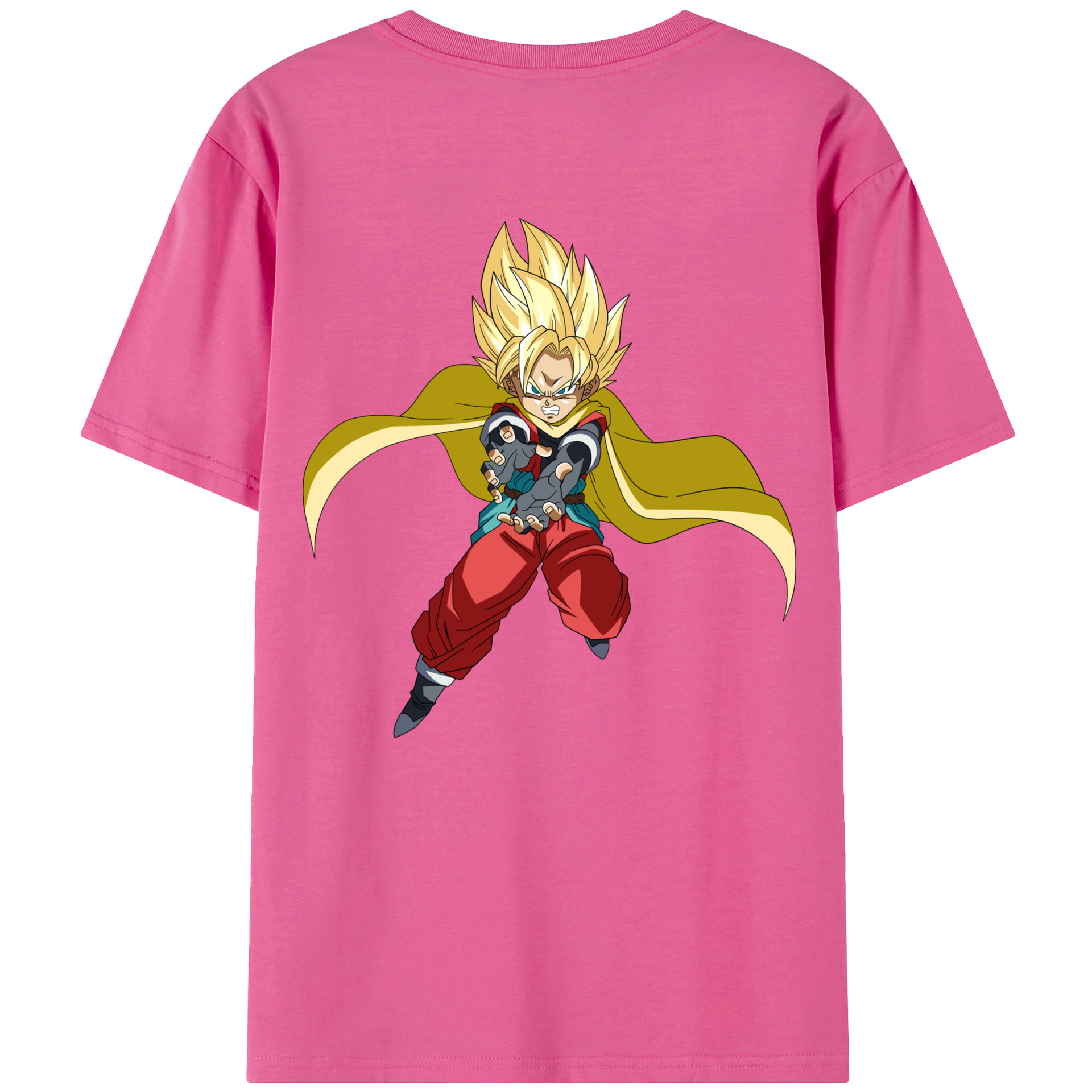 （画像用） ドラゴンボール DRAGON BALL レディース半袖Tシャツ(バックプリント)