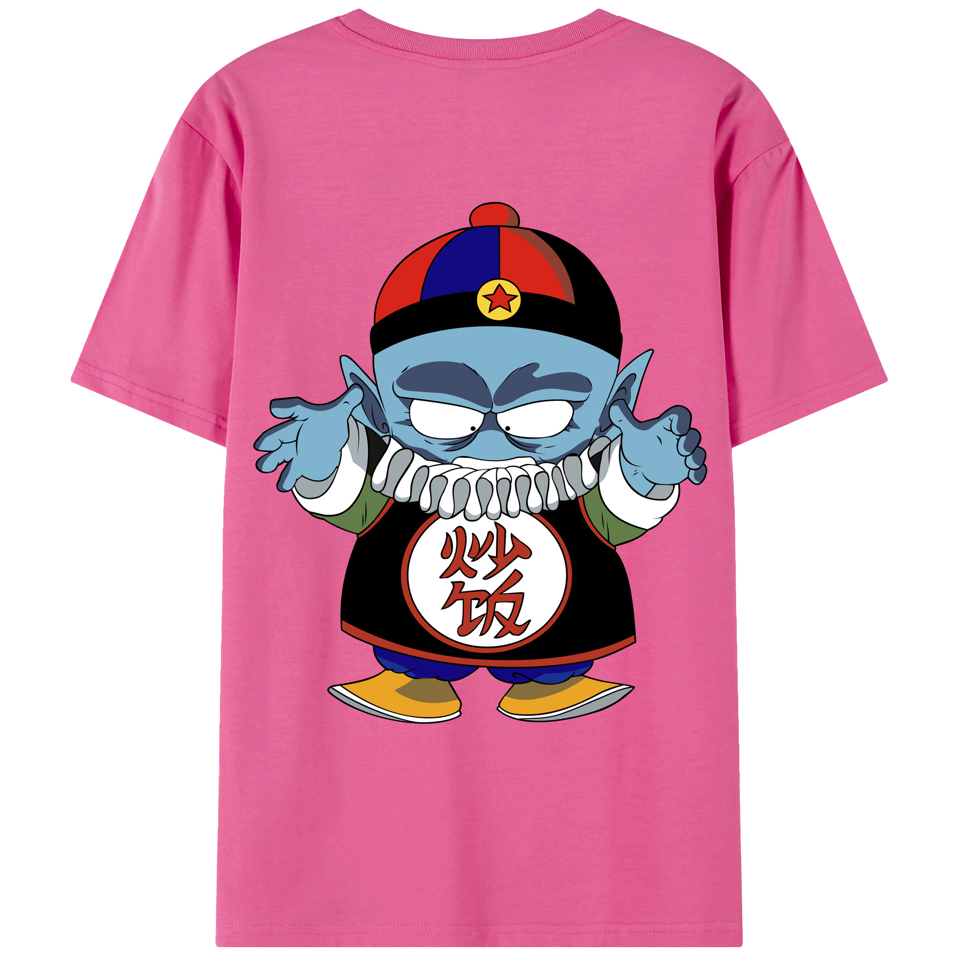 （画像用） ドラゴンボール DRAGON BALL レディース半袖Tシャツ(バックプリント)