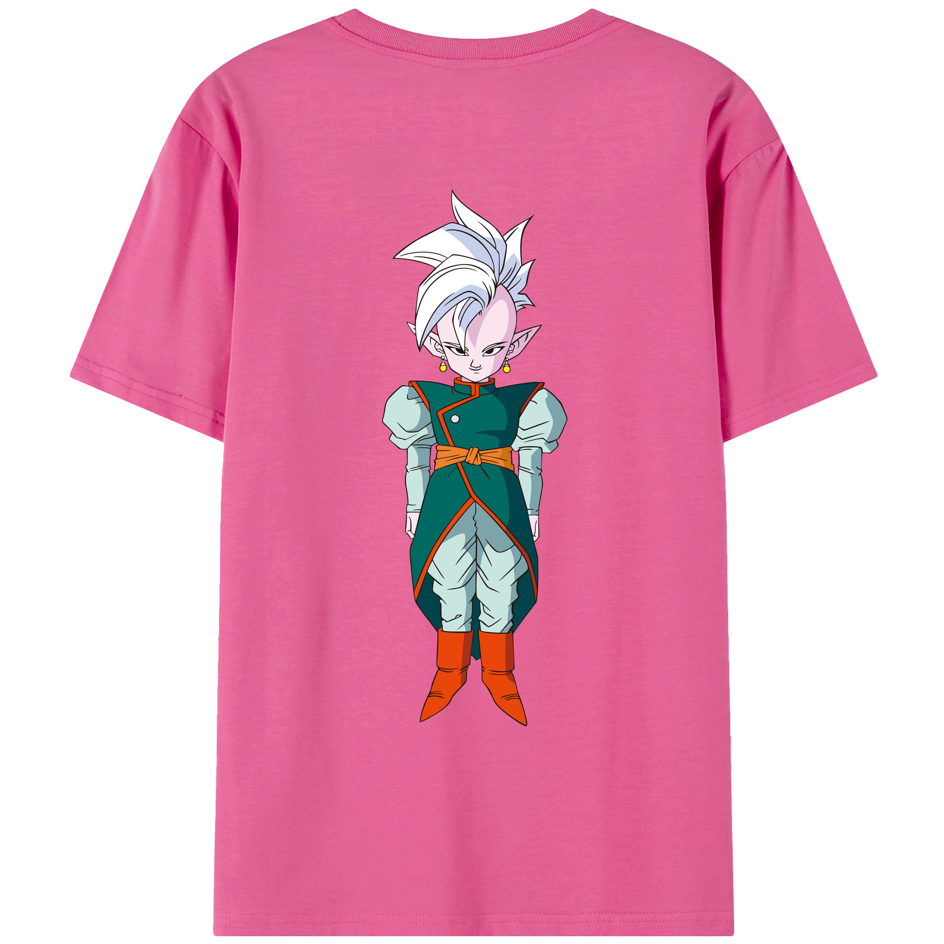 （画像用） ドラゴンボール DRAGON BALL レディース半袖Tシャツ(バックプリント)