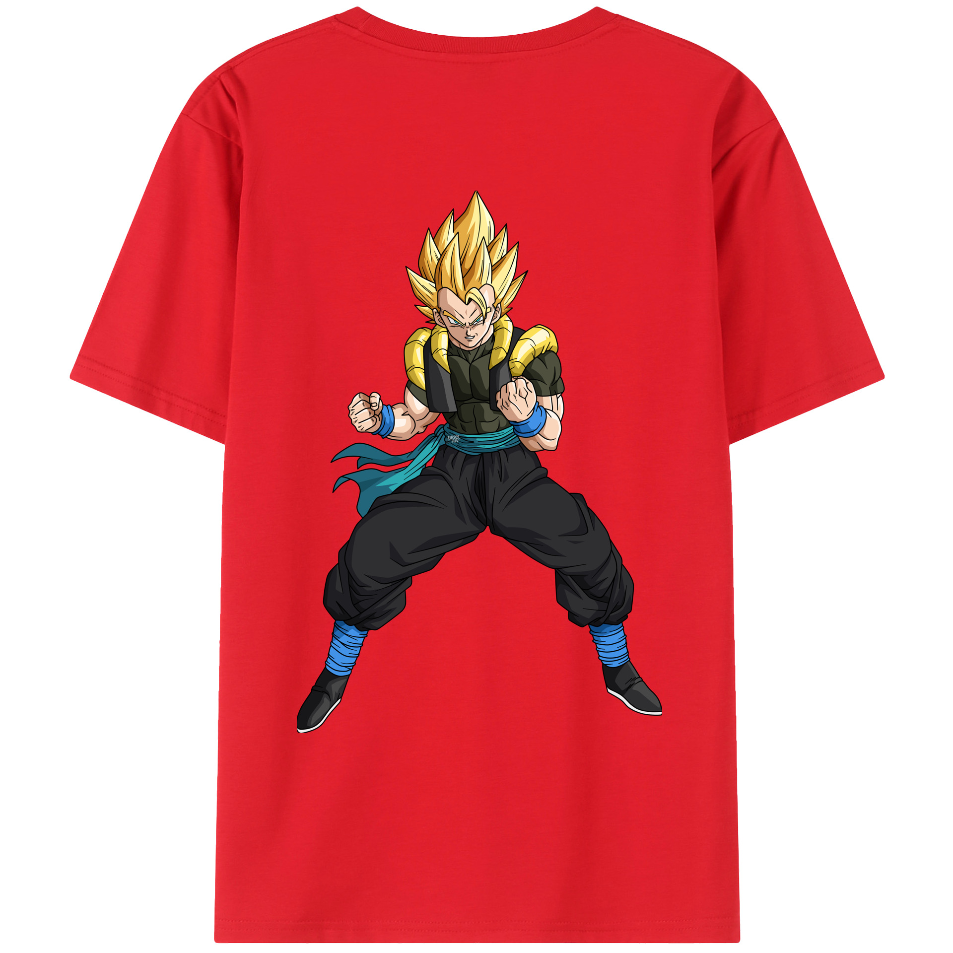 （画像用） ドラゴンボール ベジータ四世（Bejīta Yonsei）DRAGON BALL Vegeta IV レディース半袖Tシャツ(バックプリント)