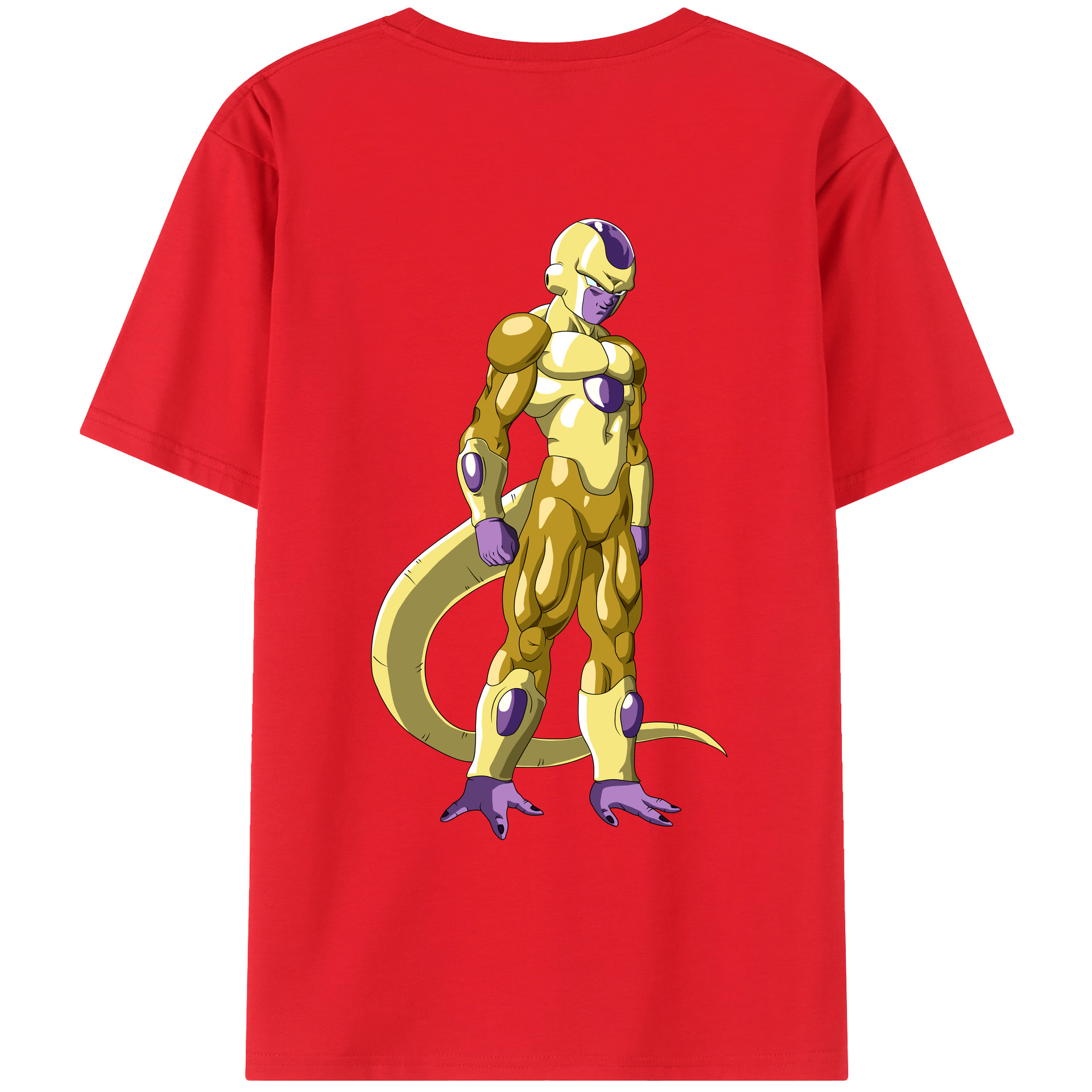 （画像用） ドラゴンボール フリーザ DRAGON BALL Frieza レディース半袖Tシャツ(バックプリント)