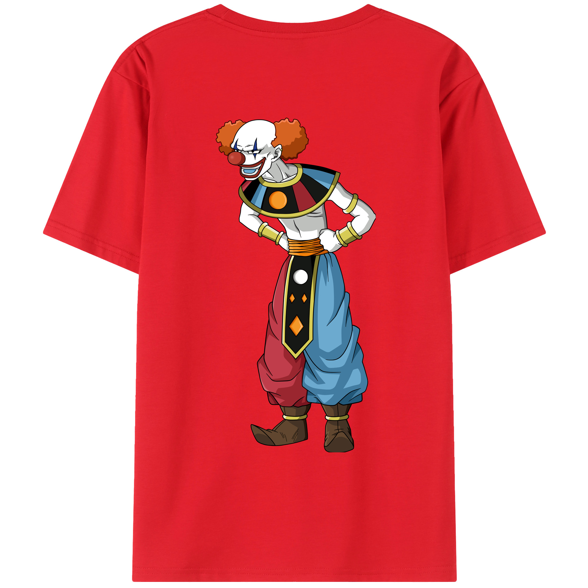 （画像用） ドラゴンボール DRAGON BALL レディース半袖Tシャツ(バックプリント)