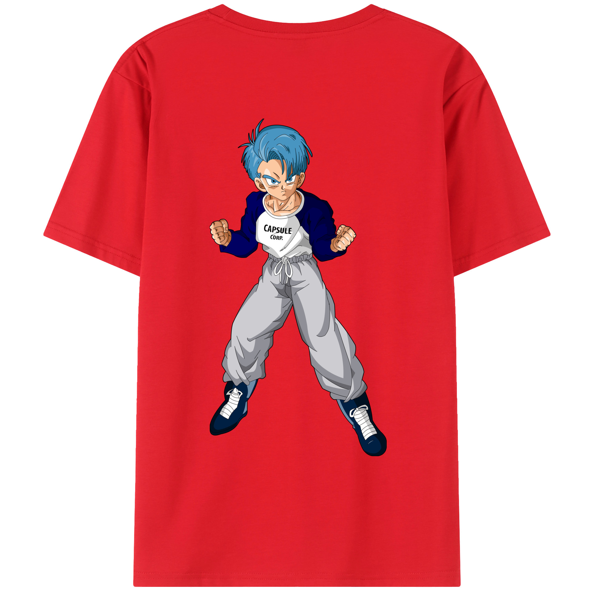 （画像用） ドラゴンボール DRAGON BALL レディース半袖Tシャツ(バックプリント)