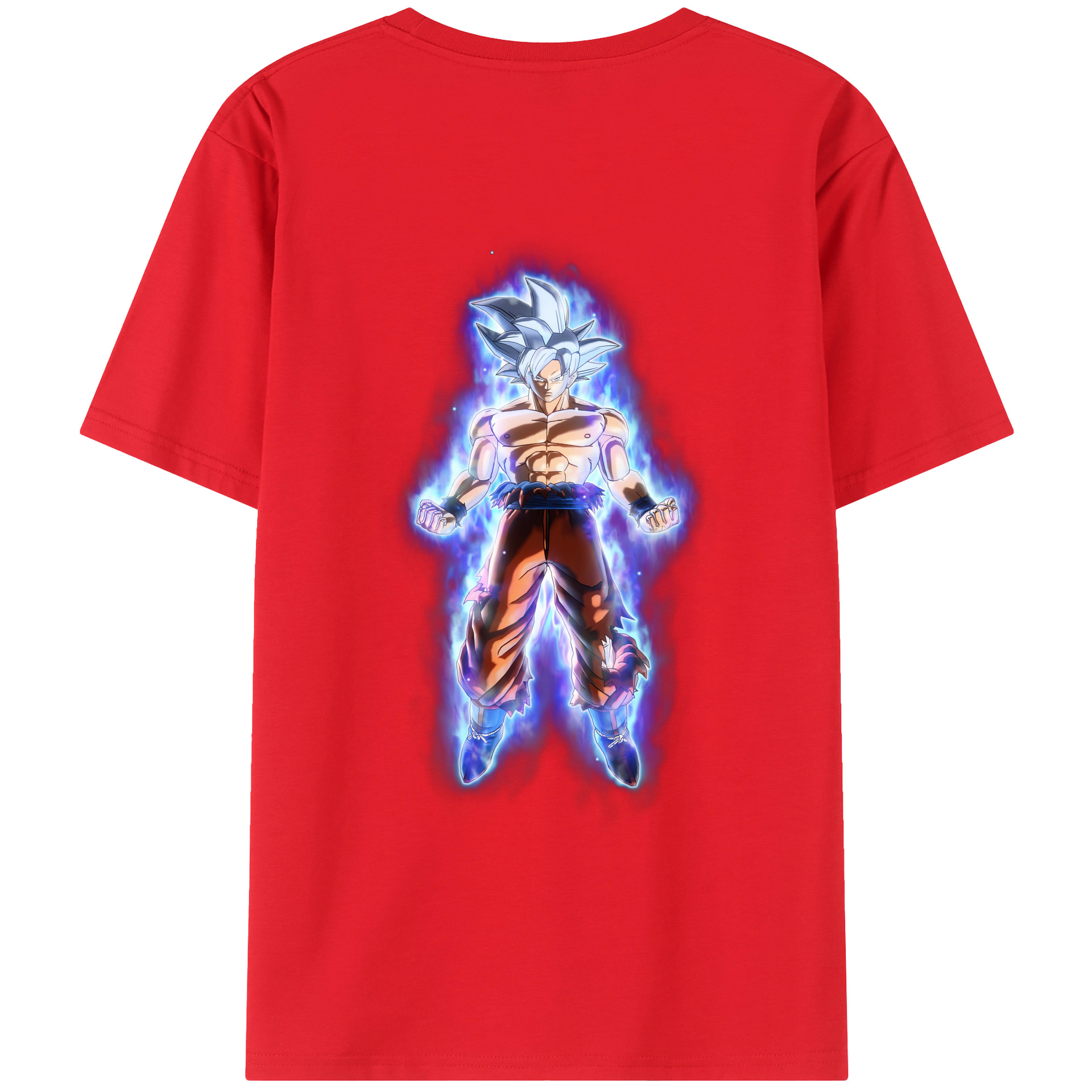 （画像用） ドラゴンボール 孫悟空（そん ごくう）Son Goku カカロット DRAGON BALL Kakarotto レディース半袖Tシャツ(バックプリント)