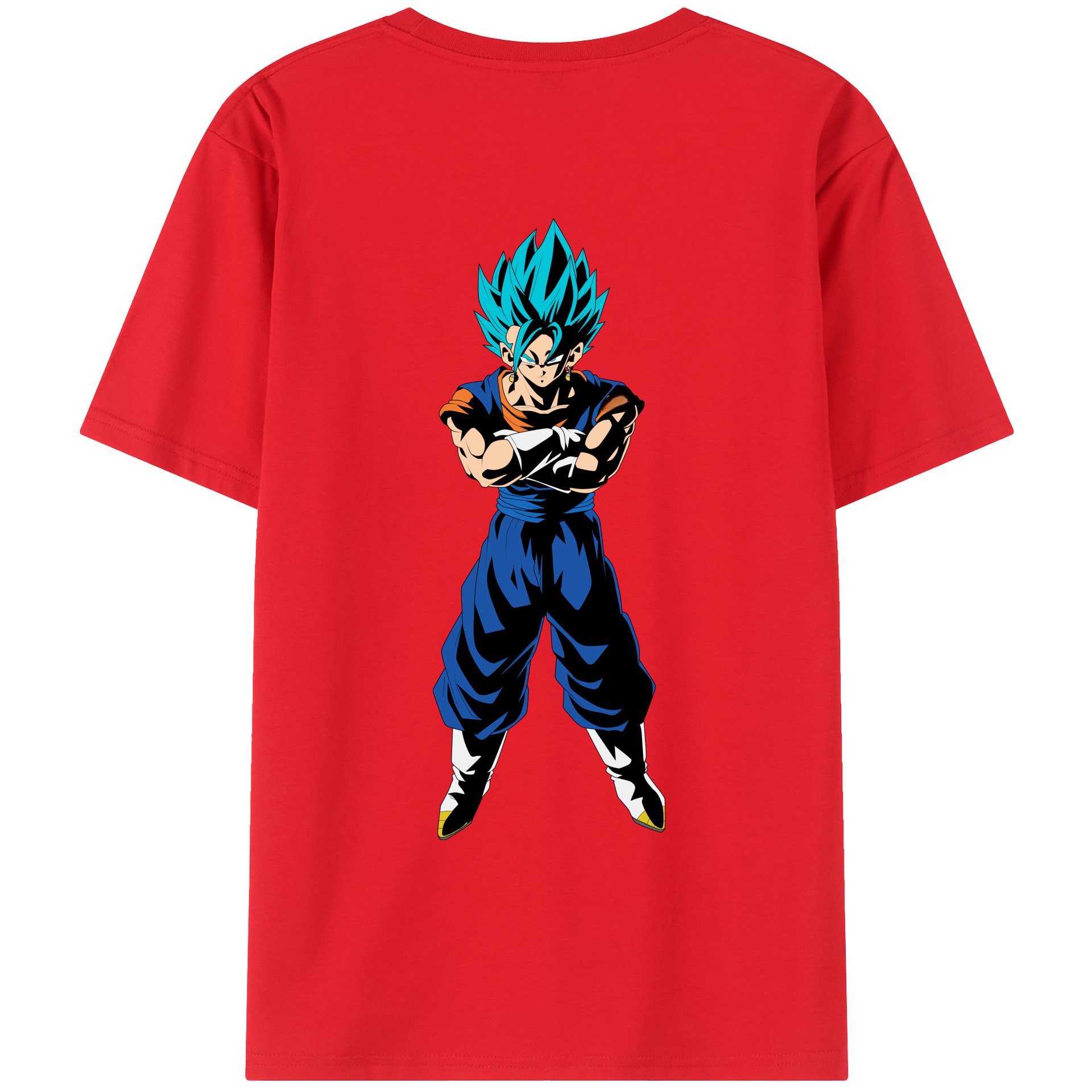 （画像用） ドラゴンボール ベジット DRAGON BALL Vegetto レディース半袖Tシャツ(バックプリント)