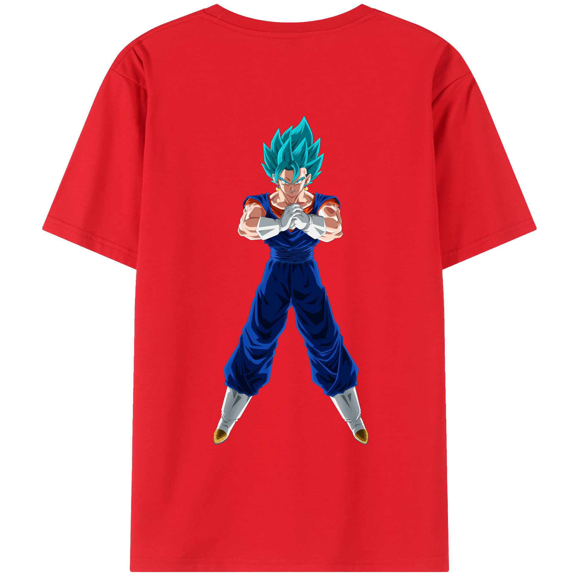 （画像用） ドラゴンボール ベジット DRAGON BALL Vegetto レディース半袖Tシャツ(バックプリント)