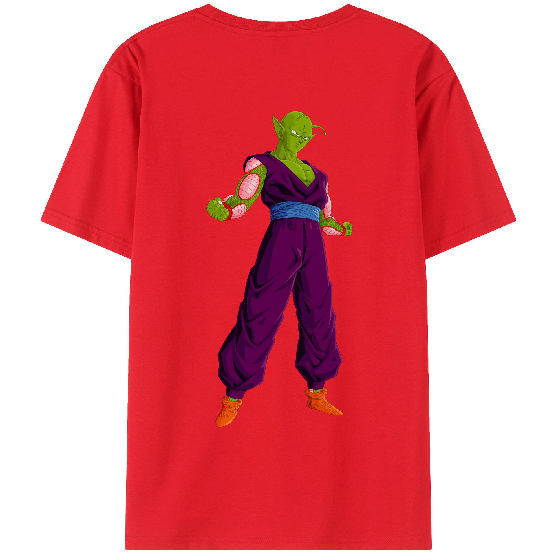 （画像用） ドラゴンボール ピッコロ DRAGON BALL Piccolo レディース半袖Tシャツ(バックプリント)