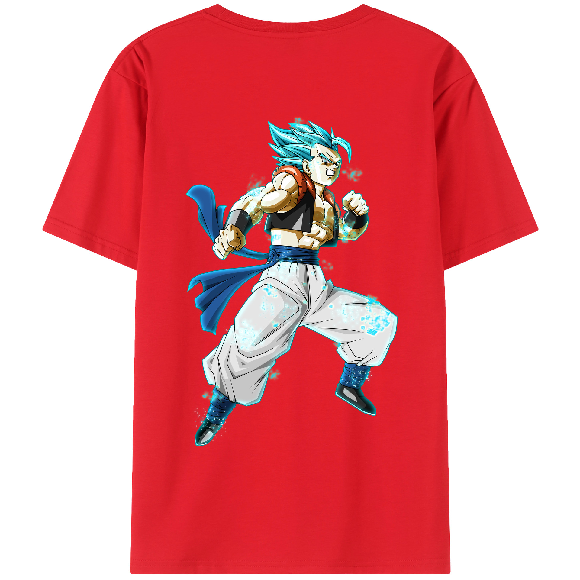 （画像用） ドラゴンボール ベジータ四世（Bejīta Yonsei）DRAGON BALL Vegeta IV レディース半袖Tシャツ(バックプリント)