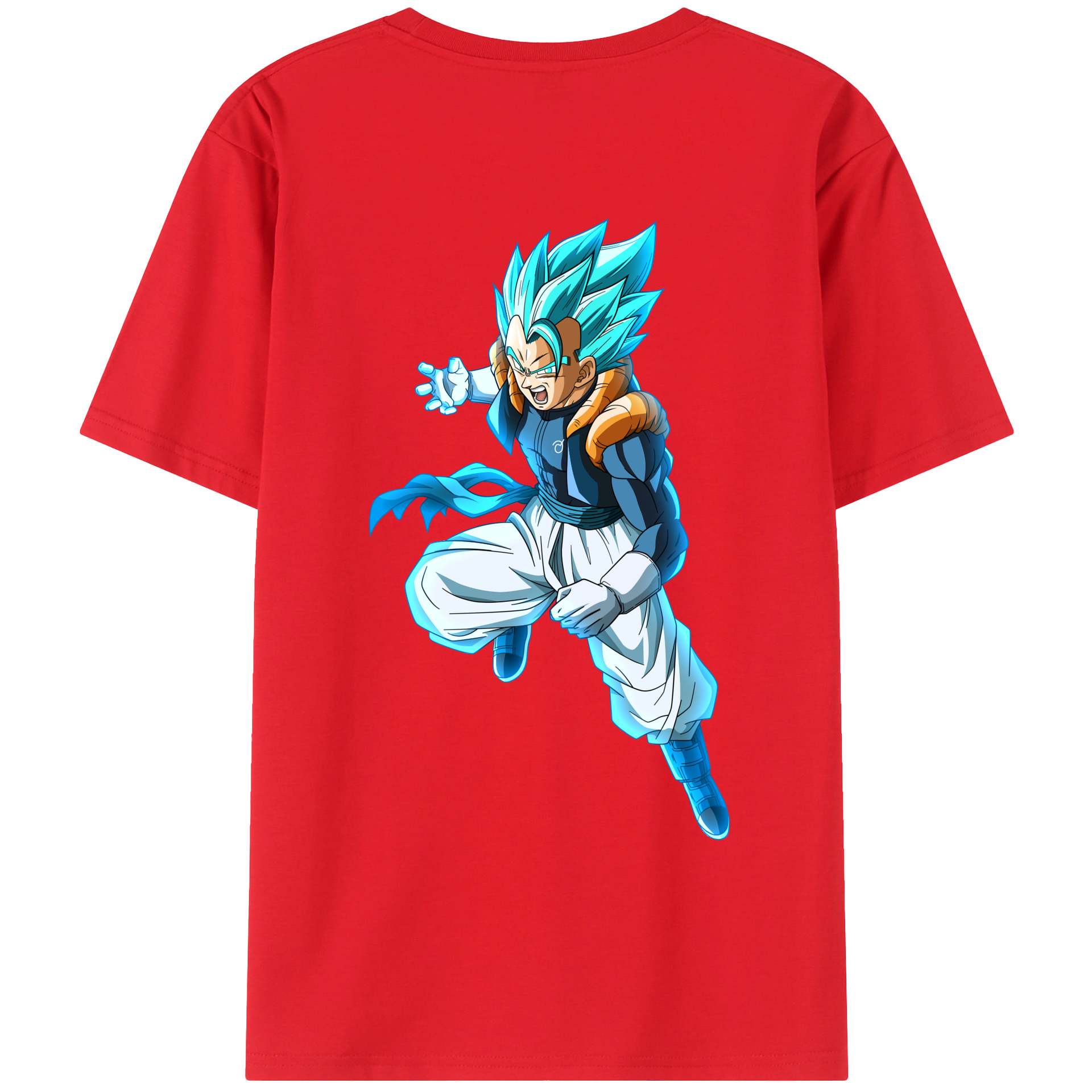 （画像用） ドラゴンボール ベジータ四世（Bejīta Yonsei）DRAGON BALL Vegeta IV レディース半袖Tシャツ(バックプリント)