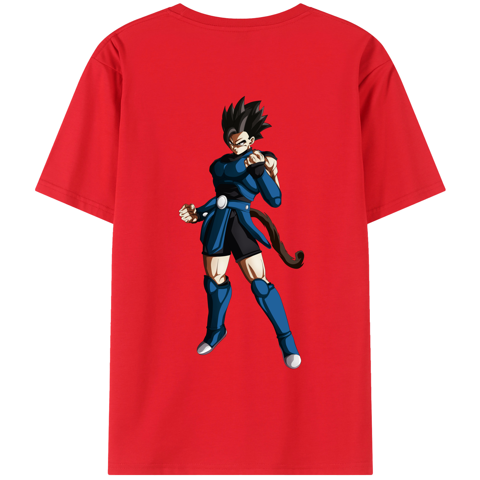 （画像用） ドラゴンボール 孫 悟飯（そんごはん）DRAGON BALL Son Gohan レディース半袖Tシャツ(バックプリント)