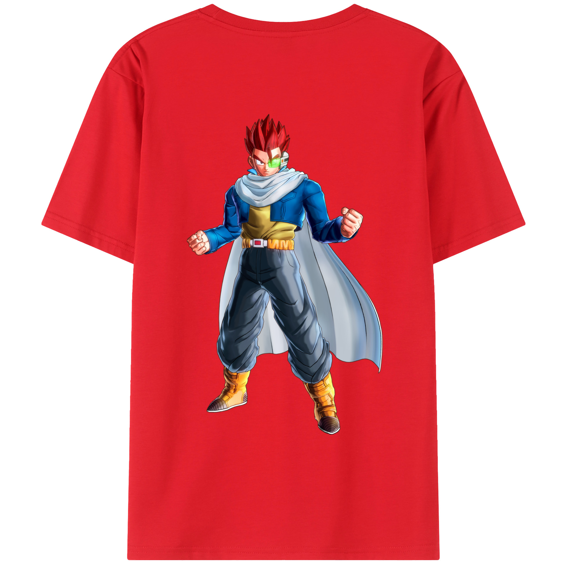 （画像用） ドラゴンボール 孫 悟飯（そんごはん）DRAGON BALL Son Gohan レディース半袖Tシャツ(バックプリント)