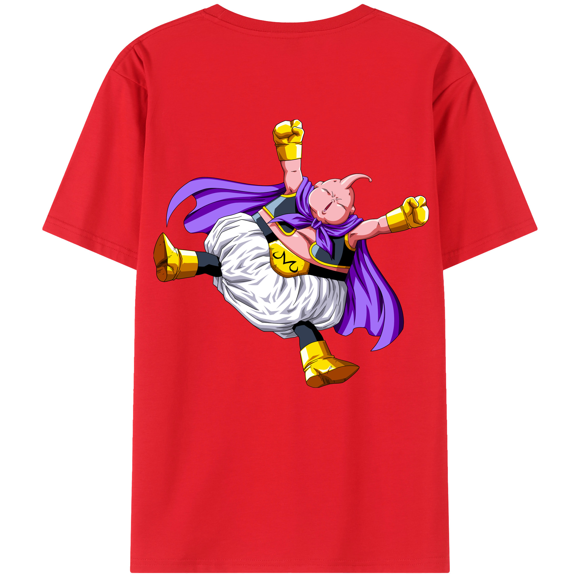 （画像用） ドラゴンボール 魔人ブウ DRAGON BALL Majin Buu レディース半袖Tシャツ(バックプリント)