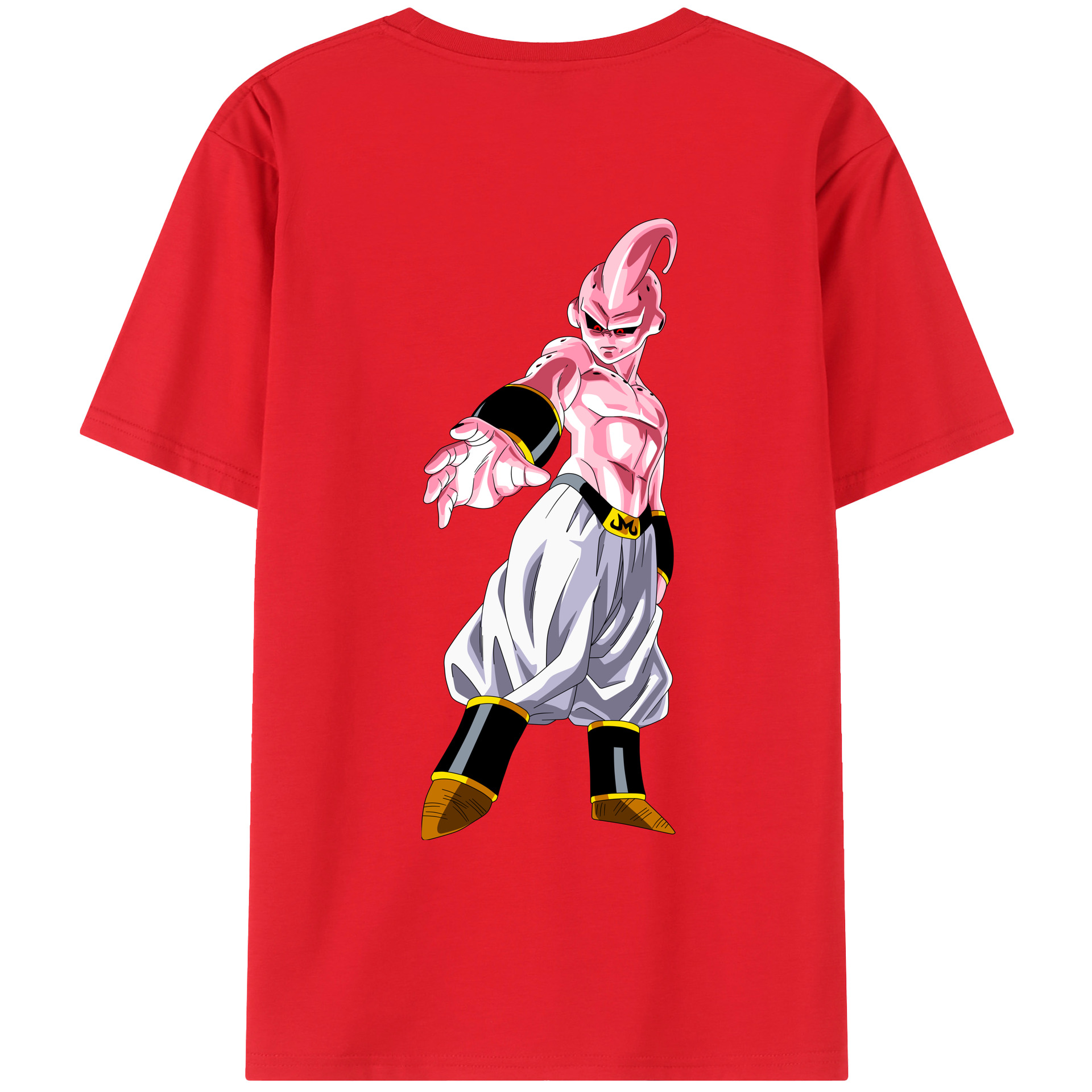（画像用） ドラゴンボール 魔人ブウ DRAGON BALL Majin Buu レディース半袖Tシャツ(バックプリント)